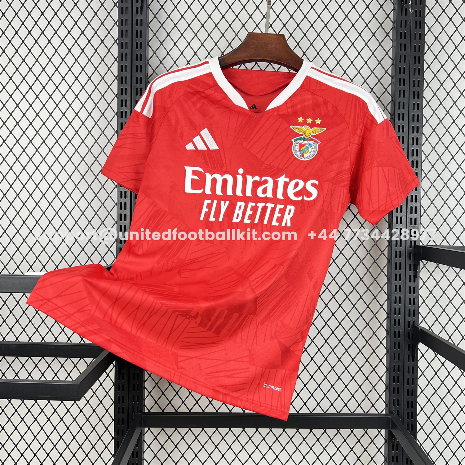 Unitedfootballkit.com | Benfica 26-27 Home Jersey - Fans Version -Customize Name, Number and Patch | Worldwide Shipping