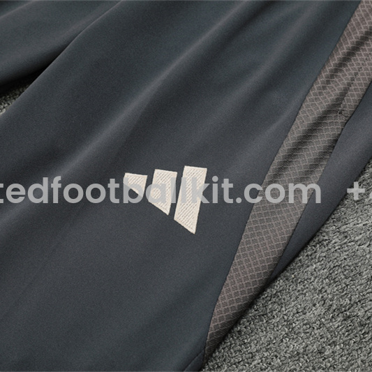 Unitedfootballkit.com | Real Madrid 24-25 Long Sleeve Training Set - Apricot -Customize Name, Number and Patch | Worldwide Shipping