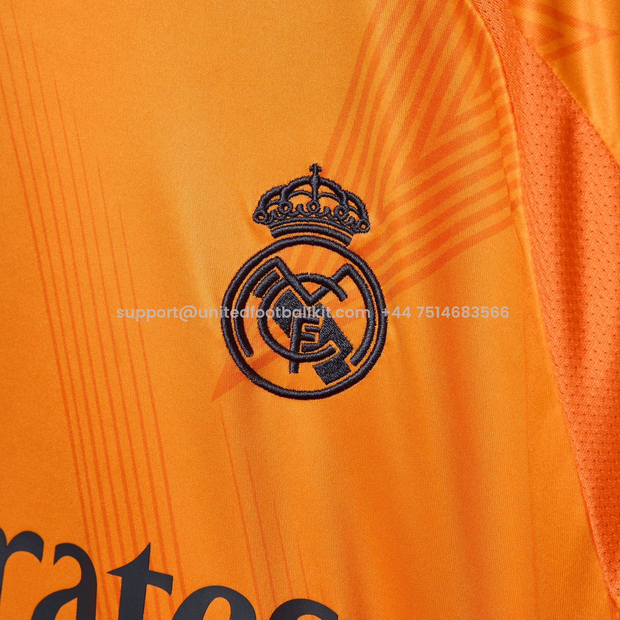Unitedfootballkit.com | Real Madrid 24-25 Away Jersey with Bear Champ Font - Fans Version -Customize Name, Number and Patch | Worldwide Shipping