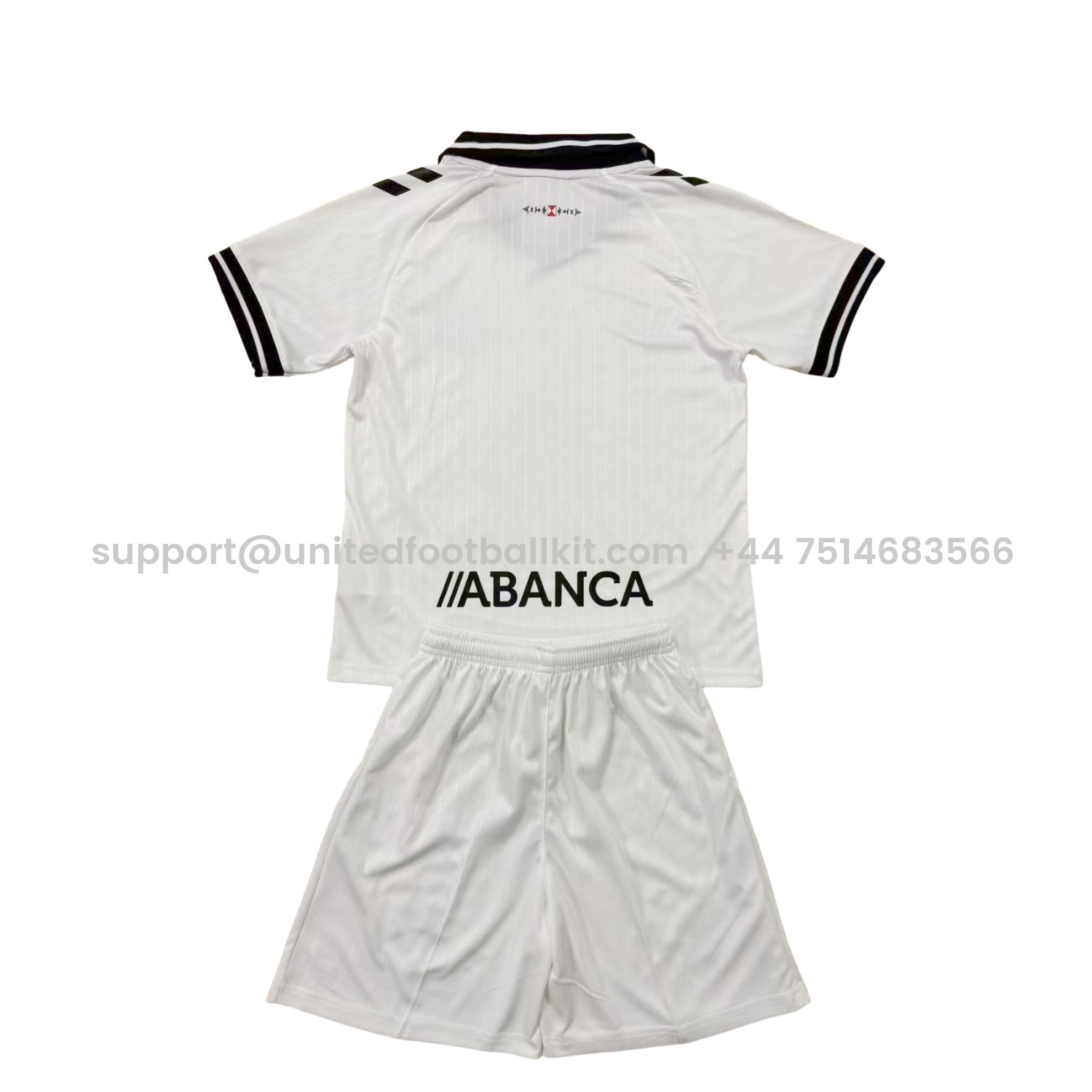 Unitedfootballkit.com | Celta Vigo 24-25 Oliveira Dos Cen Anos White Goalkeeper Kids Kit -Customize Name, Number and Patch | Worldwide Shipping