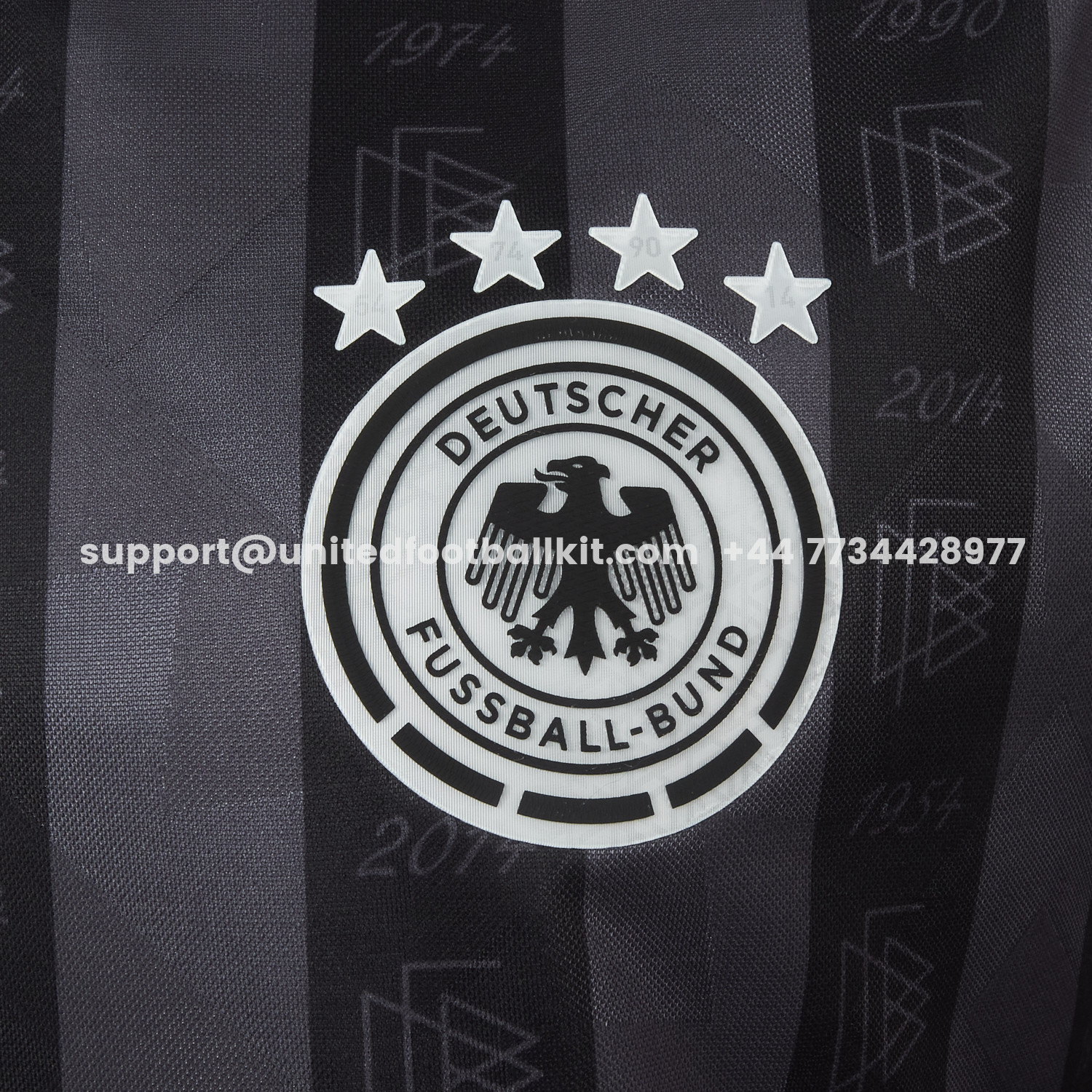 Unitedfootballkit.com | Germany 2026 Black Special Jersey - Player Version -Customize Name, Number and Patch | Worldwide Shipping