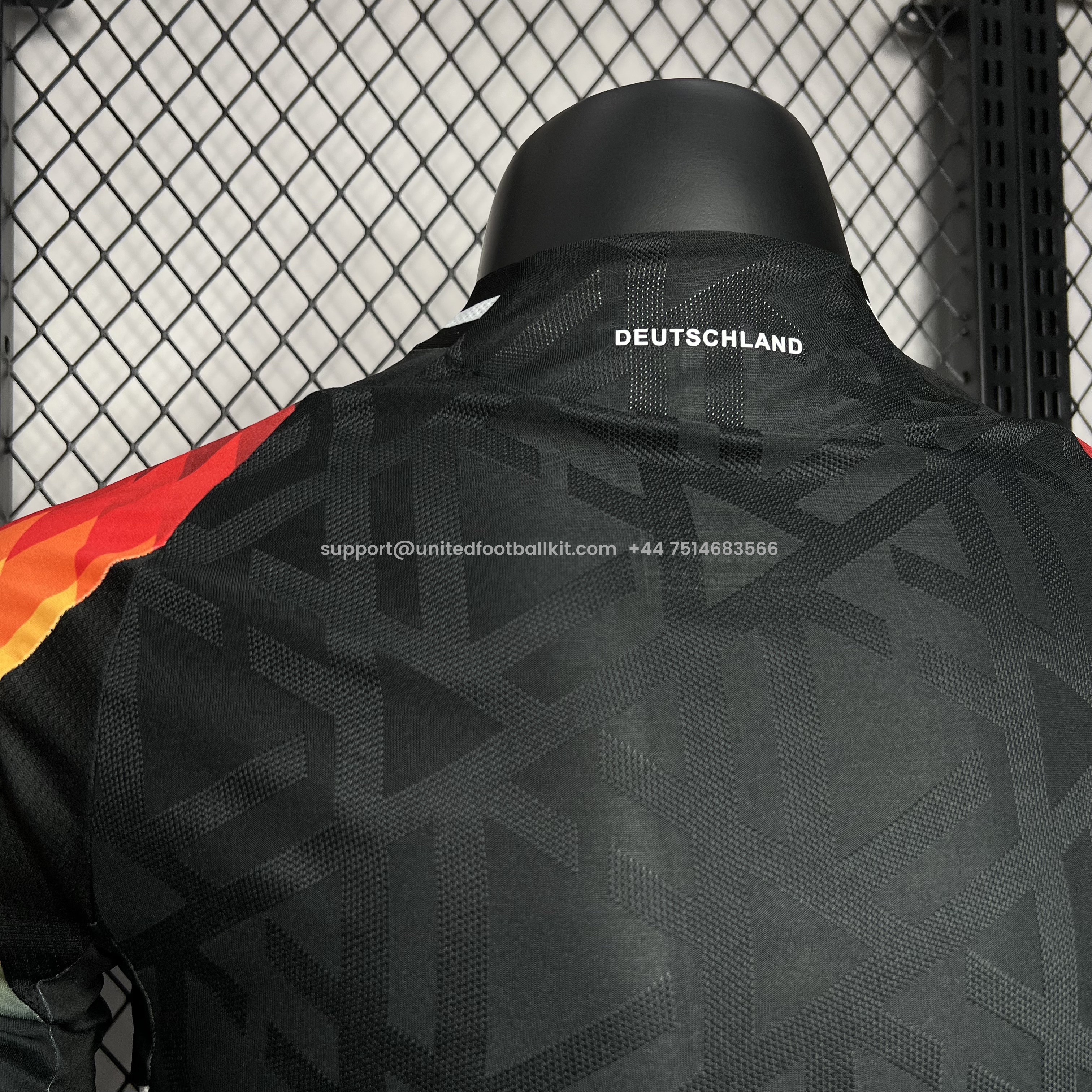 Unitedfootballkit.com | Germany 2024 Euro Pre-Match Training Jersey - Player Version -Customize Name, Number and Patch | Worldwide Shipping