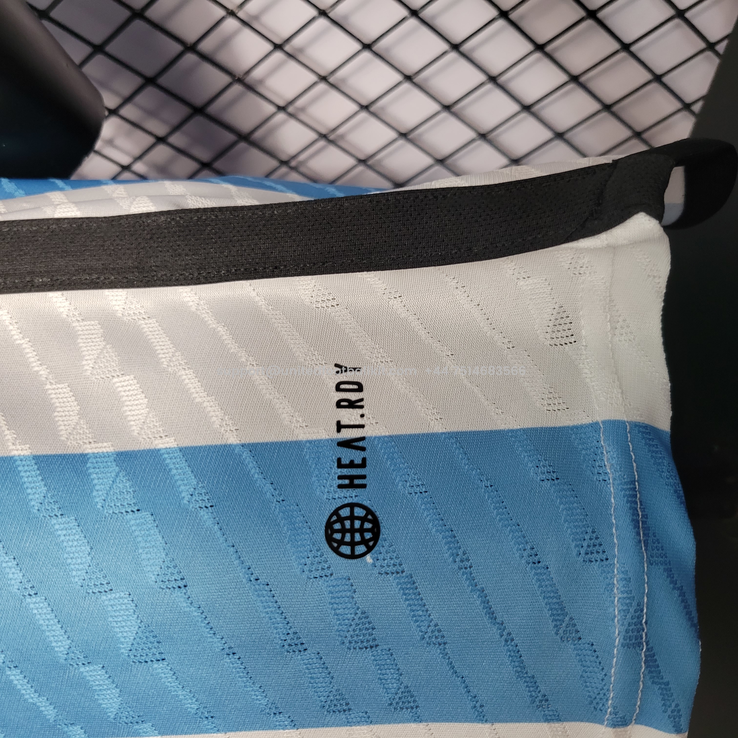 Unitedfootballkit.com | Argentina 3 Stars 22-23 Home Stadium Jersey - Player Version ( with 2022 World Champions Patch ) -Customize Name, Number and Patch | Worldwide Shipping