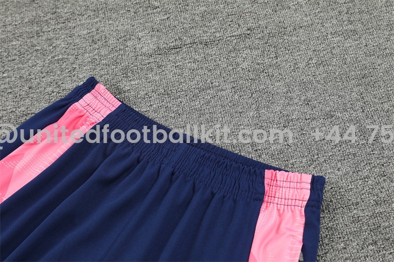 Unitedfootballkit.com | Real Madrid 24-25 Long Sleeve Training Set - Blue Dragon -Customize Name, Number and Patch | Worldwide Shipping