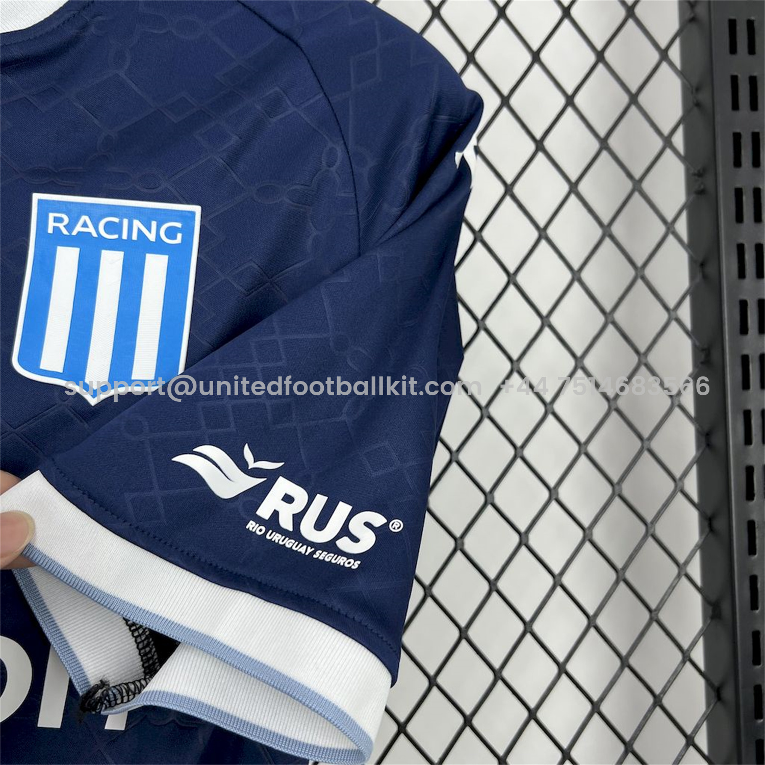 Unitedfootballkit.com | Racing Club de Avellaneda 25-26 Away Jersey - Fans Version -Customize Name, Number and Patch | Worldwide Shipping