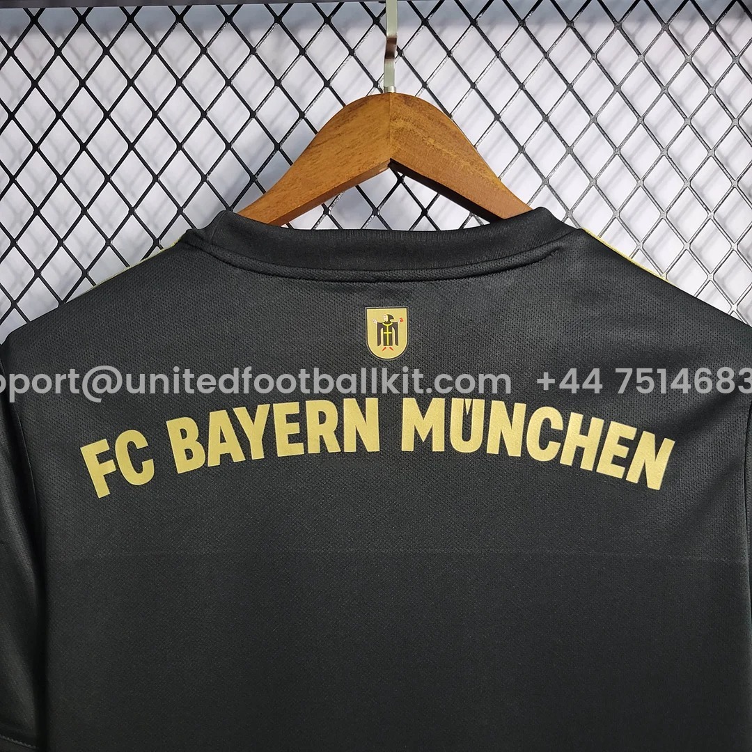 Unitedfootballkit.com | Retro Bayern Munich 21-22 Away Stadium Jersey -Customize Name, Number and Patch | Worldwide Shipping