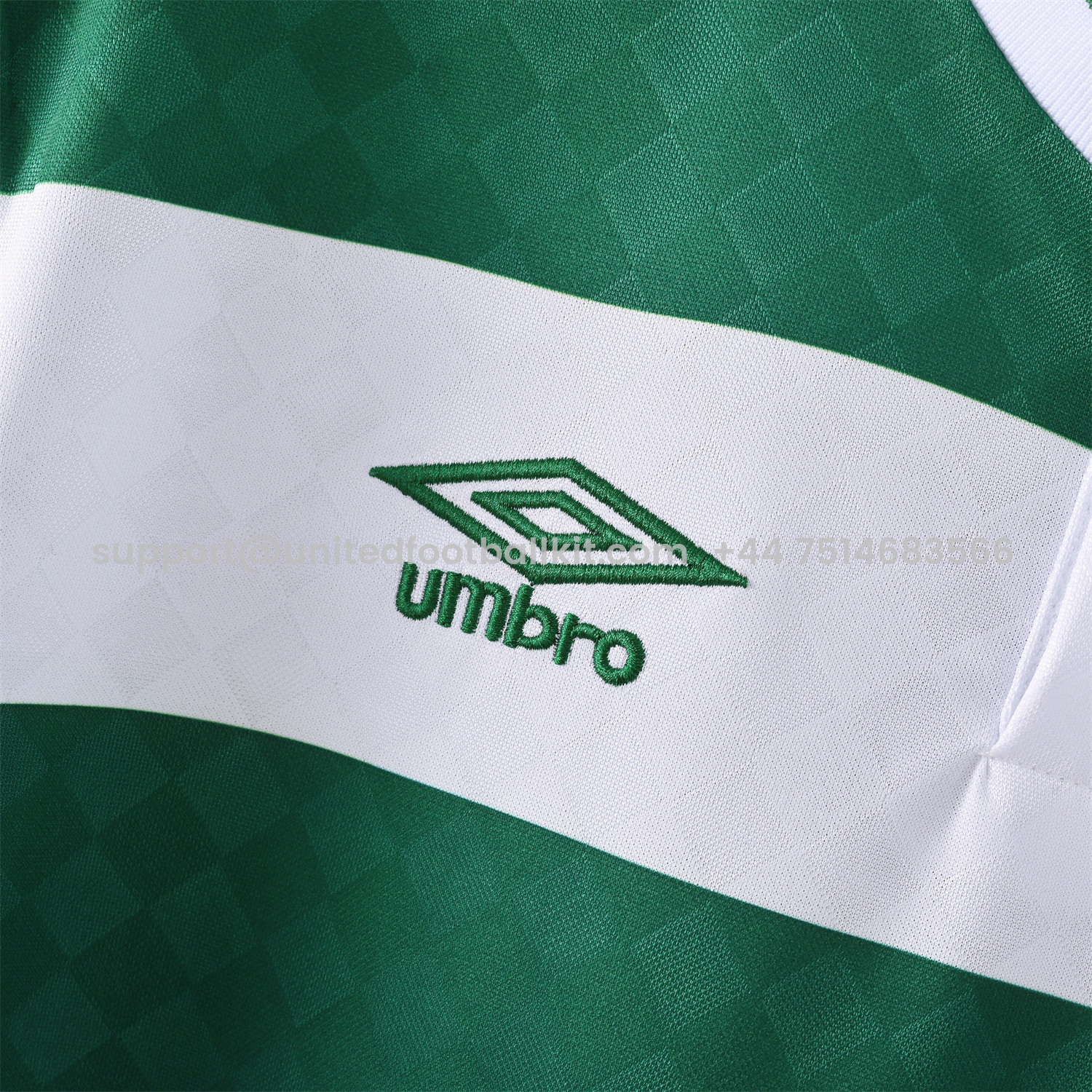 Unitedfootballkit.com | Retro Celtic 1987-88 Home Jersey -Customize Name, Number and Patch | Worldwide Shipping