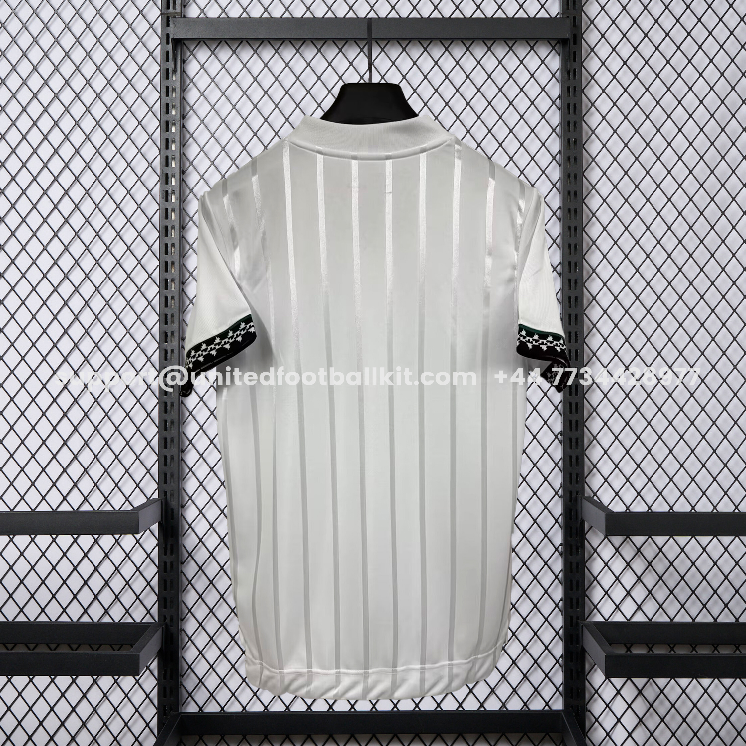 Unitedfootballkit.com | Figueirense 26-27 Away White 105th Anniversary Jersey - Fans Version -Customize Name, Number and Patch | Worldwide Shipping