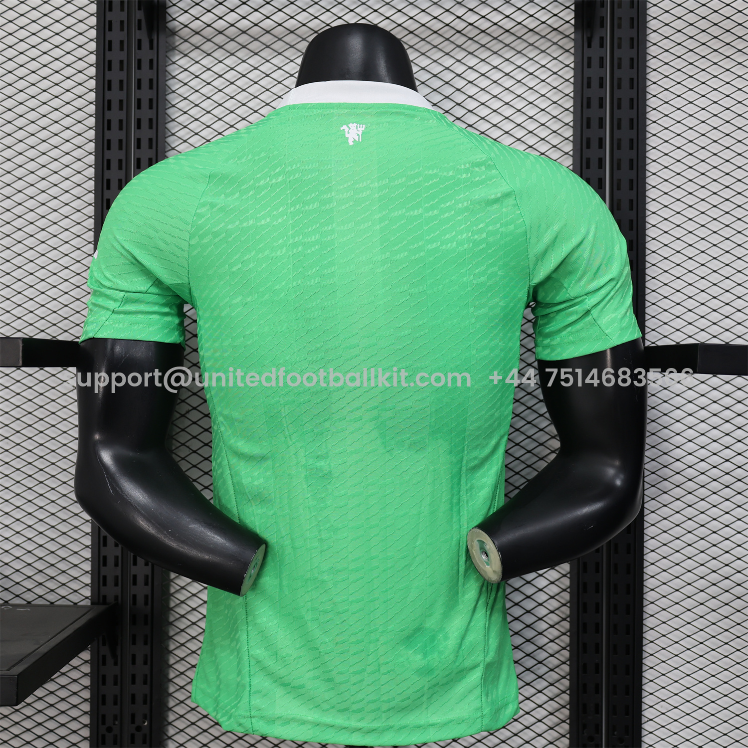 Unitedfootballkit.com | Manchester United 25-26 Trefoil Green Goalkeeper Jersey - Player Version -Customize Name, Number and Patch | Worldwide Shipping