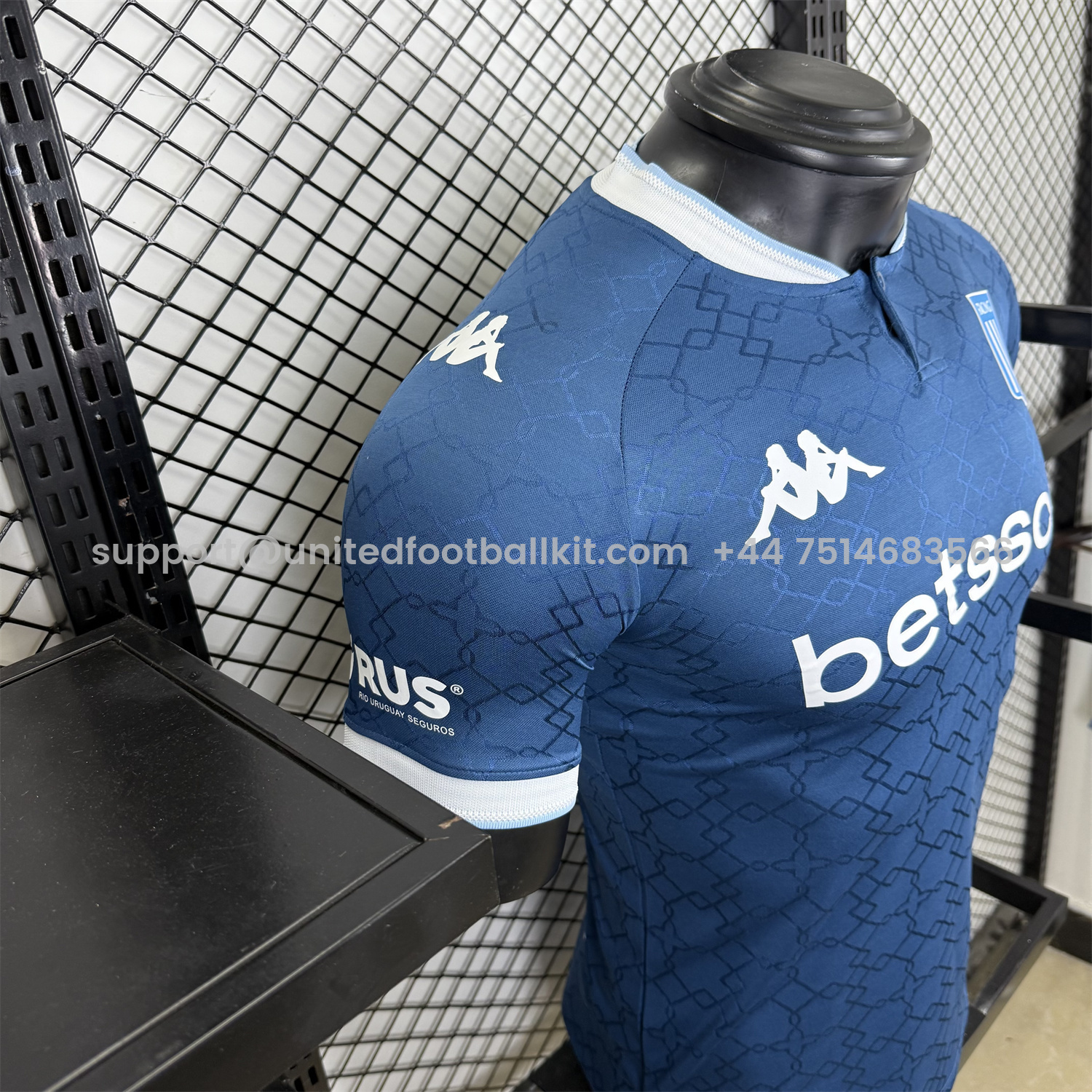 Unitedfootballkit.com | Racing Club de Avellaneda 25-26 Away Jersey - Player Version -Customize Name, Number and Patch | Worldwide Shipping