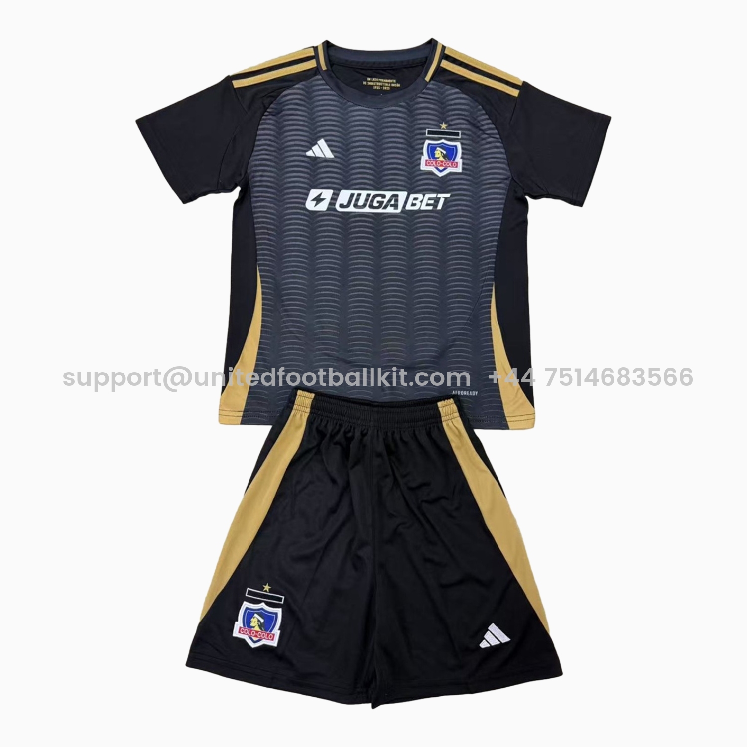 Unitedfootballkit.com | Colo Colo 25-26 Away Men's Adult Jersey Set - Fans Version -Customize Name, Number and Patch | Worldwide Shipping