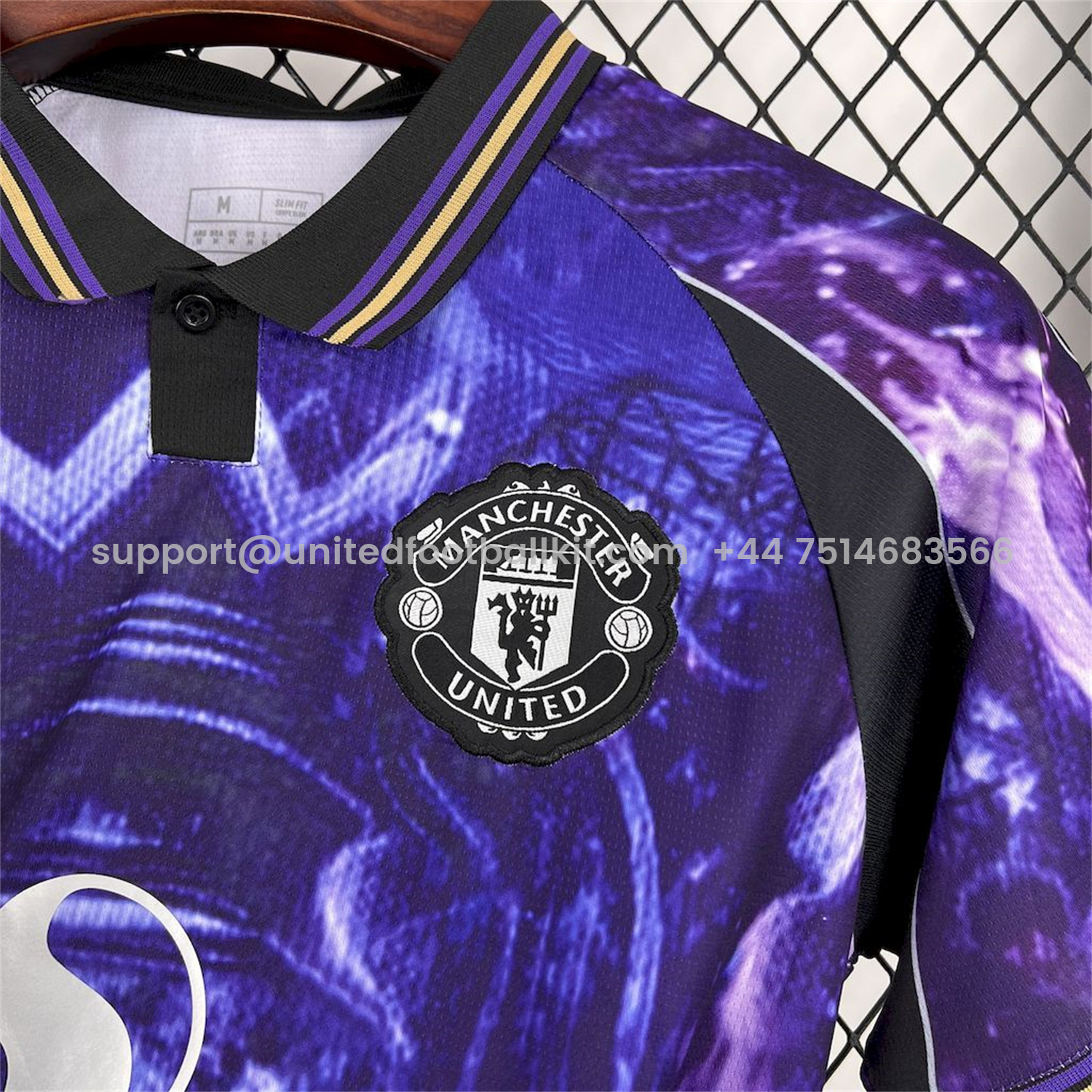 Unitedfootballkit.com | Manchester United 25-26 Blue and Purple Premier League Championship Trophy Special Edition Jersey - Fans Version -Customize Name, Number and Patch | Worldwide Shipping