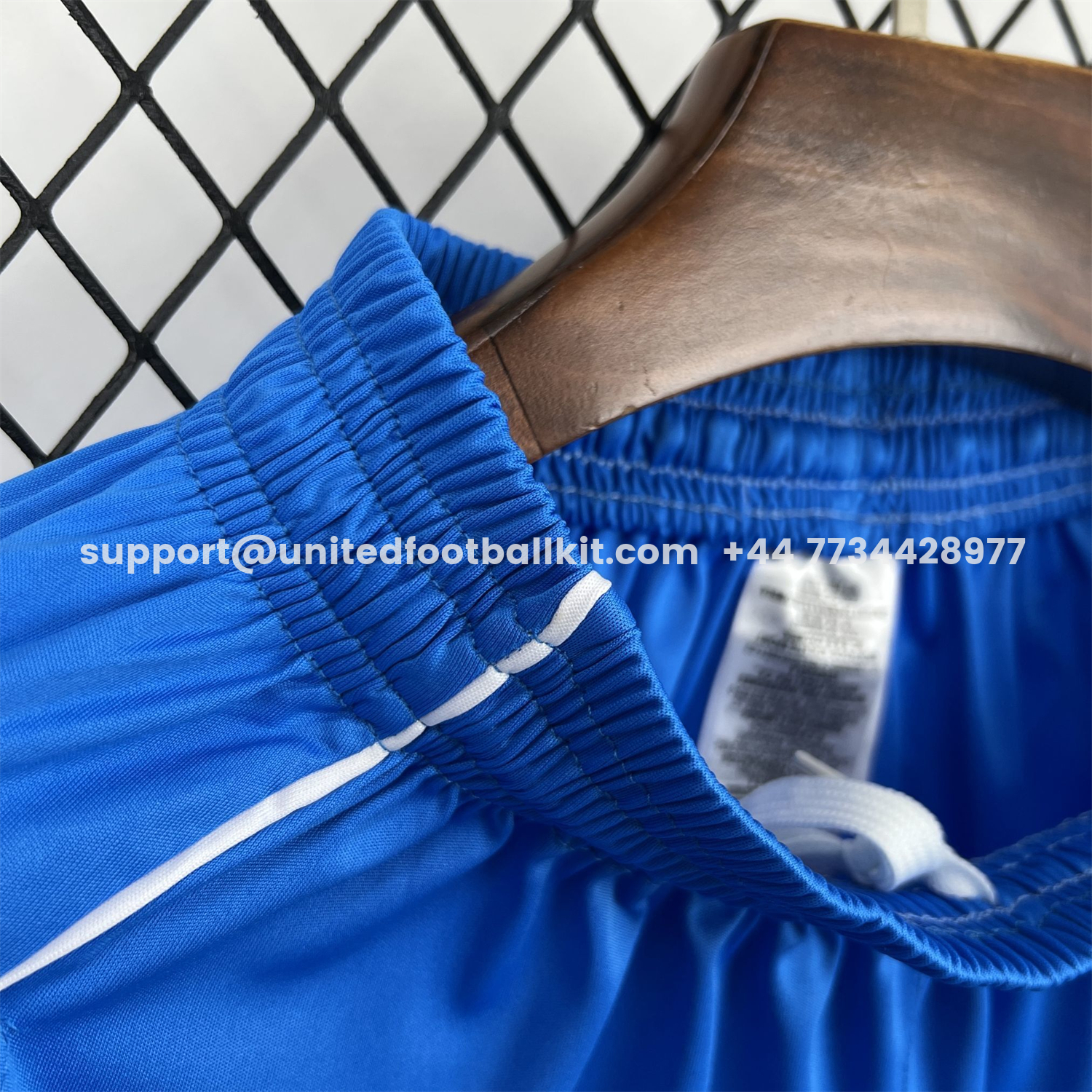 Unitedfootballkit.com | Brazil 2026 Blue Casual Shorts - Fans Version -Customize Name, Number and Patch | Worldwide Shipping