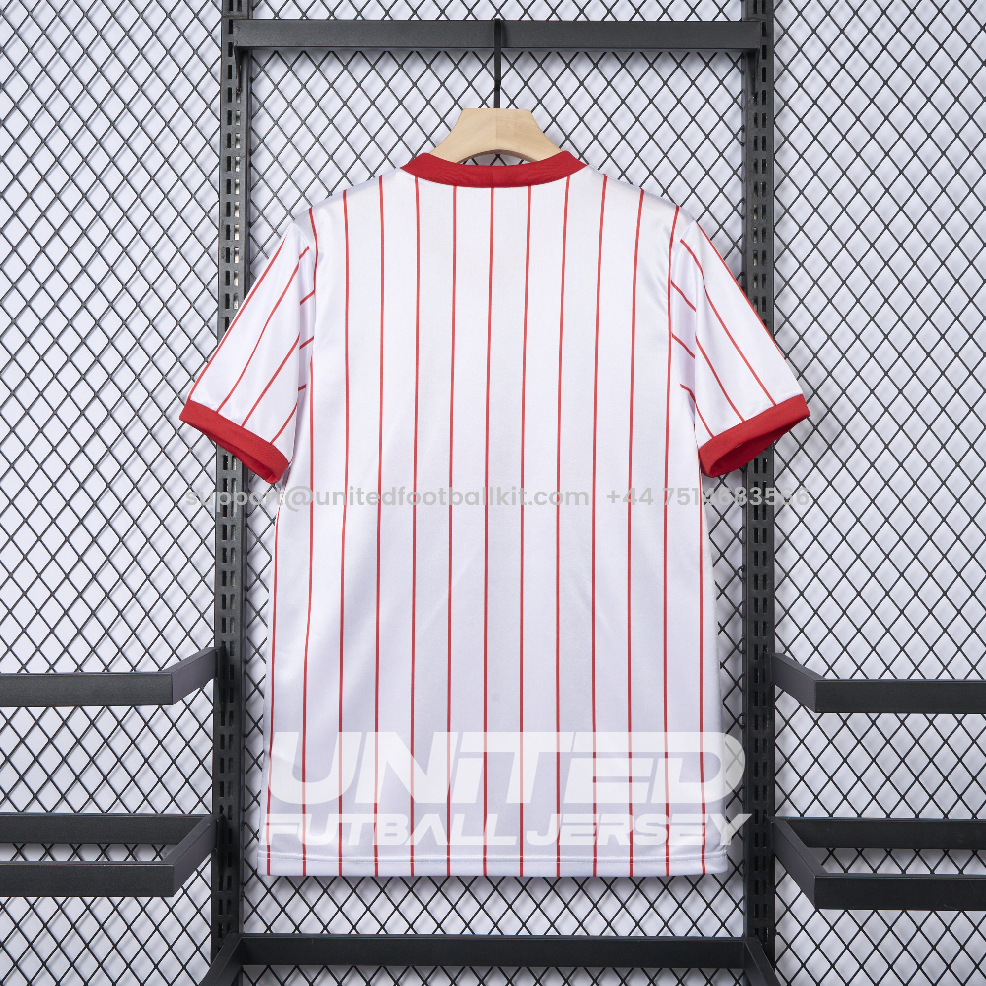Unitedfootballkit.com | Retro 1. FC Köln 1985-86 Home Jersey -Customize Name, Number and Patch | Worldwide Shipping