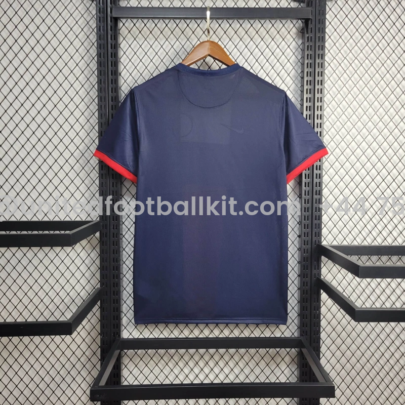 Unitedfootballkit.com | Retro Paris Saint-Germain PSG 2013-14 Home Jersey -Customize Name, Number and Patch | Worldwide Shipping