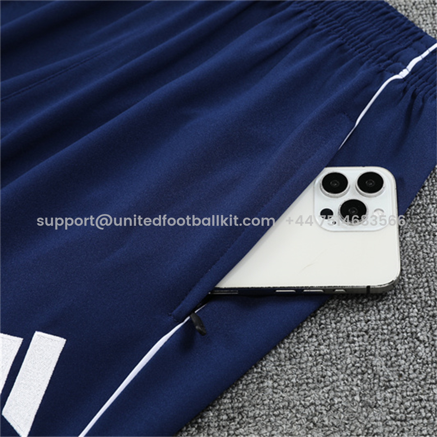 Unitedfootballkit.com | Arsenal 25-26 Long Sleeves Training Set - Colorful Camouflage Top & Royal Blue Pants -Customize Name, Number and Patch | Worldwide Shipping