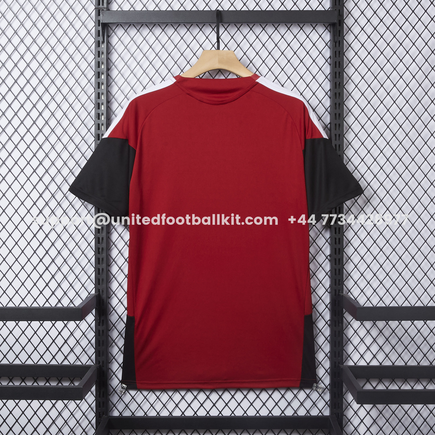 Unitedfootballkit.com | Germany 2026 Red Pre-Match Training Jersey - Fans Version -Customize Name, Number and Patch | Worldwide Shipping