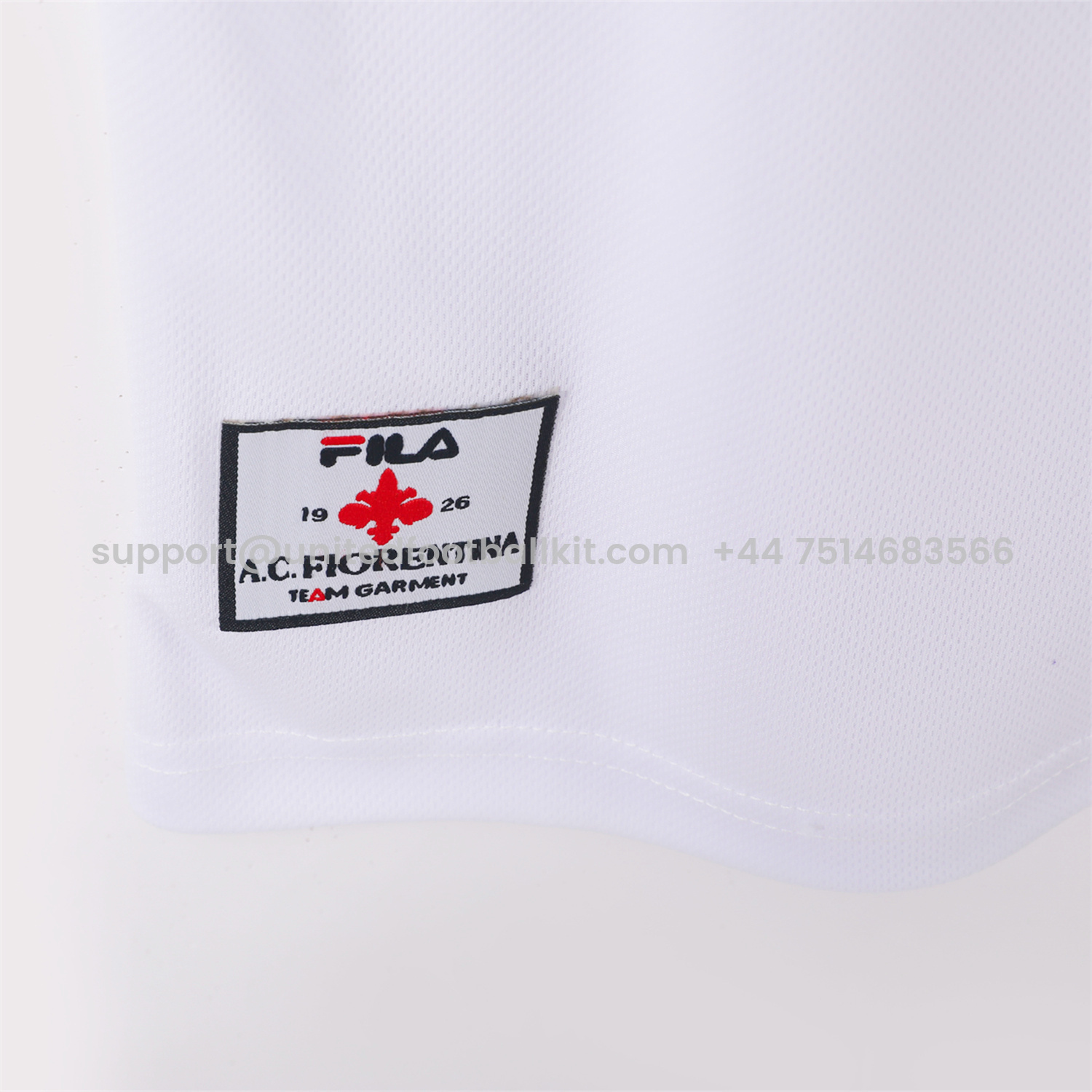 Unitedfootballkit.com | Retro Fiorentina 1998-99 Away White Jersey -Customize Name, Number and Patch | Worldwide Shipping