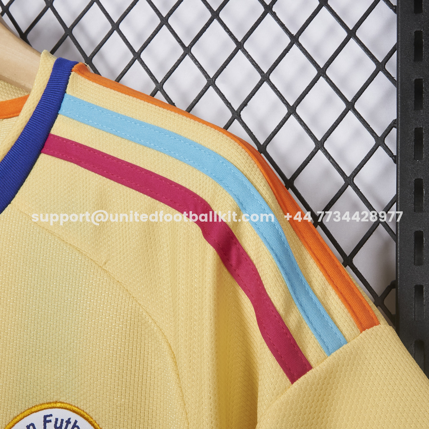 Unitedfootballkit.com | Curaçao 2026 Away Yellow Jersey - Fans Version -Customize Name, Number and Patch | Worldwide Shipping