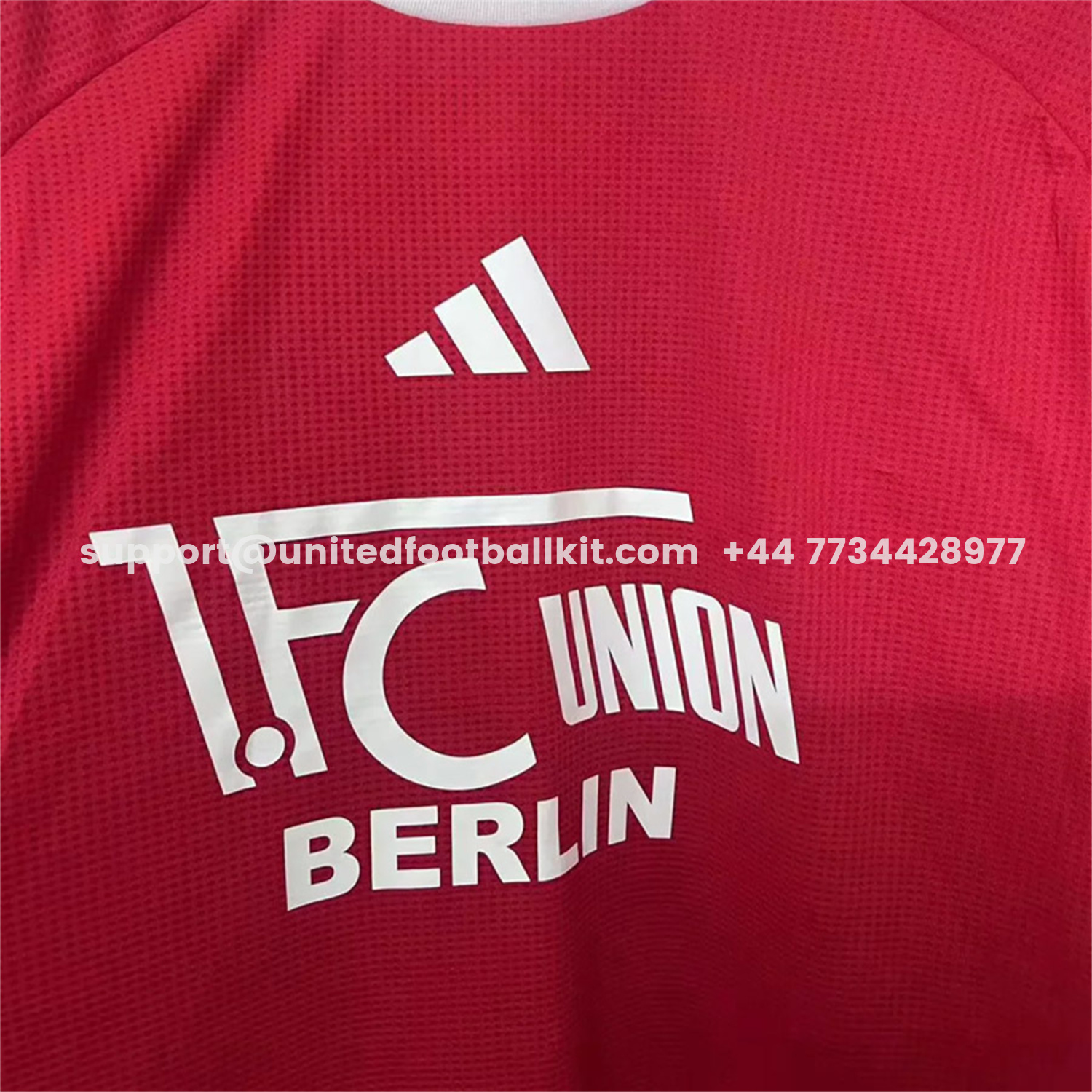Unitedfootballkit.com | Union Berlin 25-26 60th Commemorative Special Jersey - Fans Version -Customize Name, Number and Patch | Worldwide Shipping