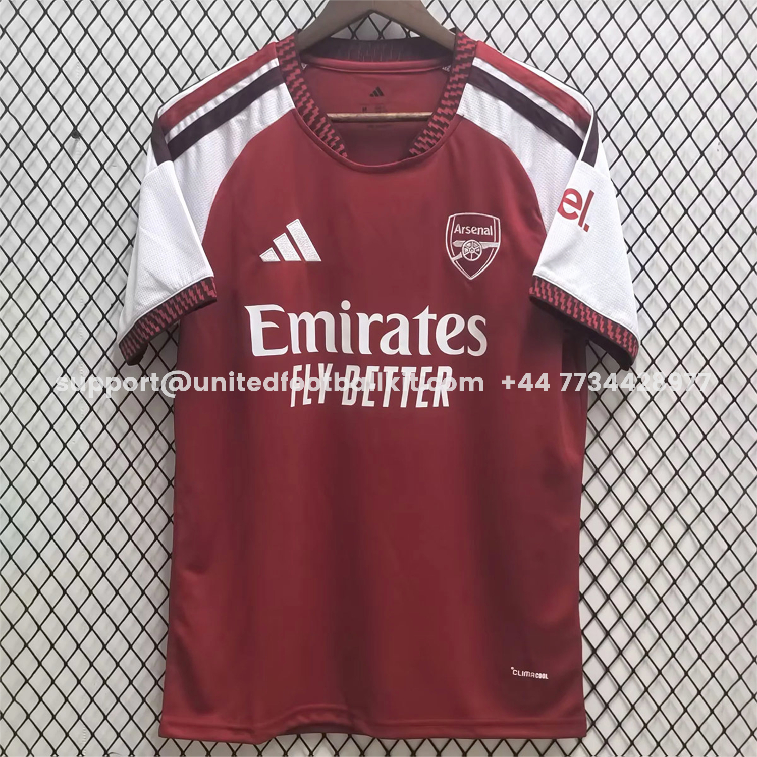 Unitedfootballkit.com | Arsenal 26-27 Home Jersey - Fans Version -Customize Name, Number and Patch | Worldwide Shipping