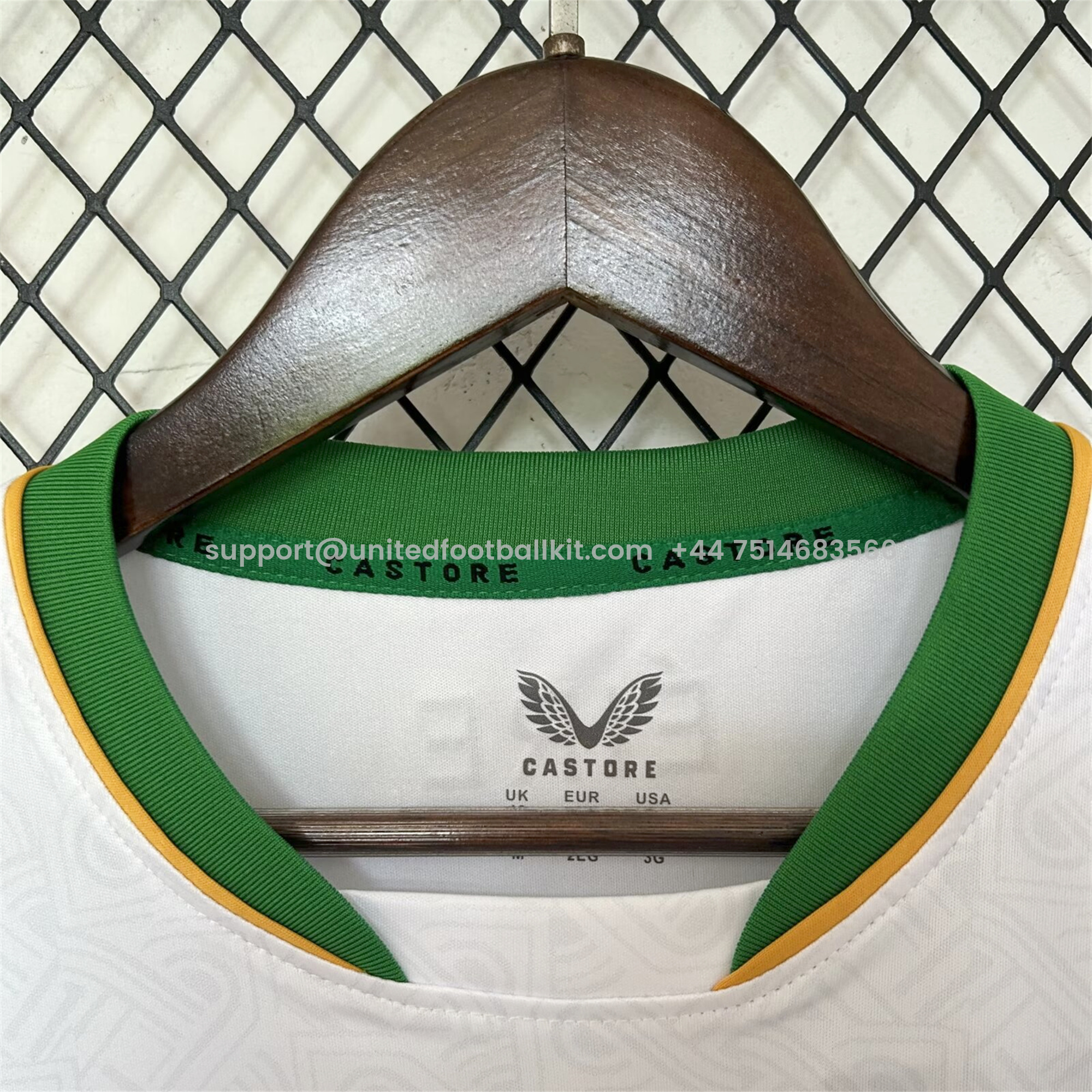 Unitedfootballkit.com | Ireland 2024 Away Jersey - Fans Version (with SKY patch) -Customize Name, Number and Patch | Worldwide Shipping