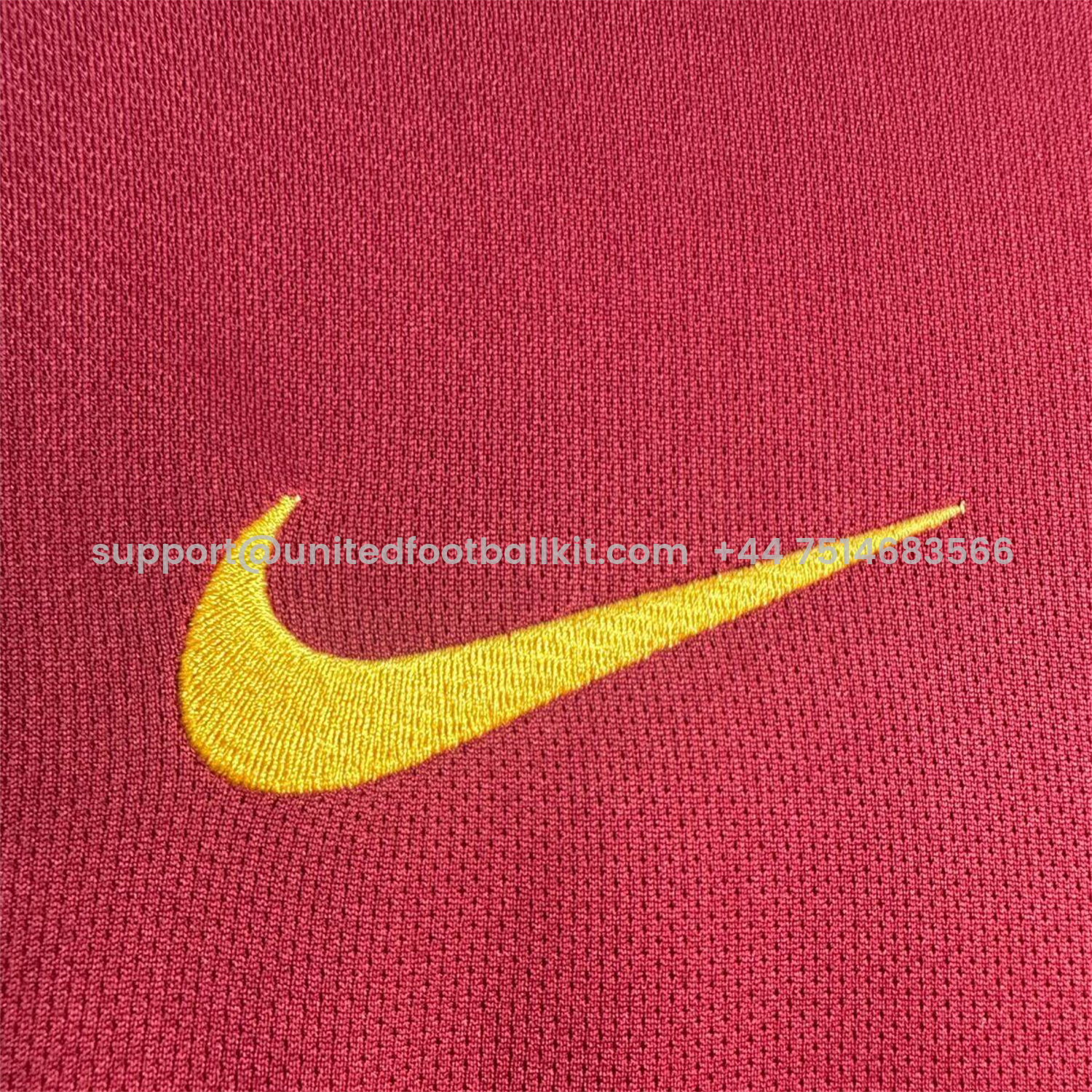 Unitedfootballkit.com | Retro Roma 2017-18 Home Long Sleeves Jersey -Customize Name, Number and Patch | Worldwide Shipping
