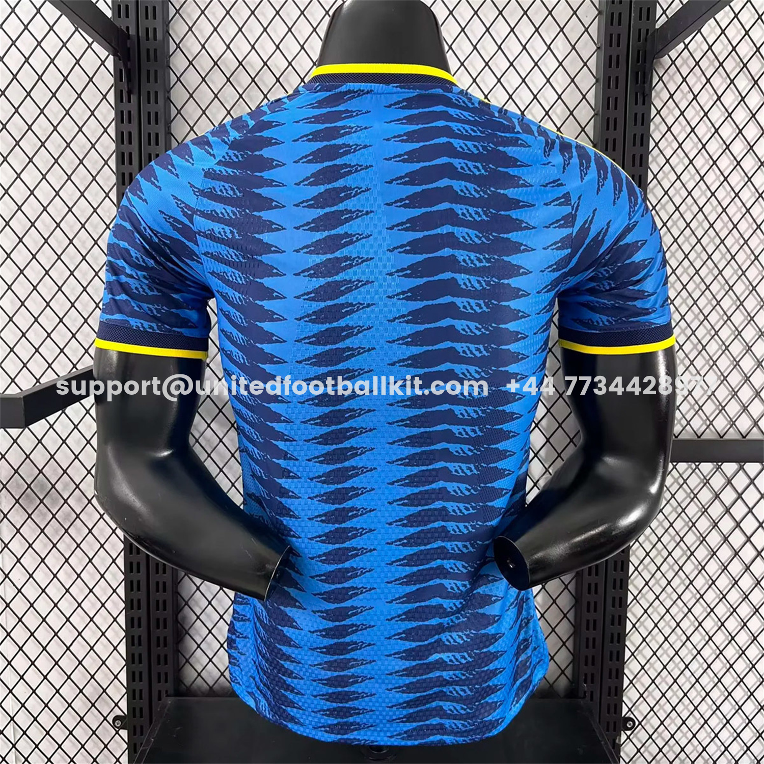 Unitedfootballkit.com | Colombia 2026 Away Blue Jersey - Player Version -Customize Name, Number and Patch | Worldwide Shipping