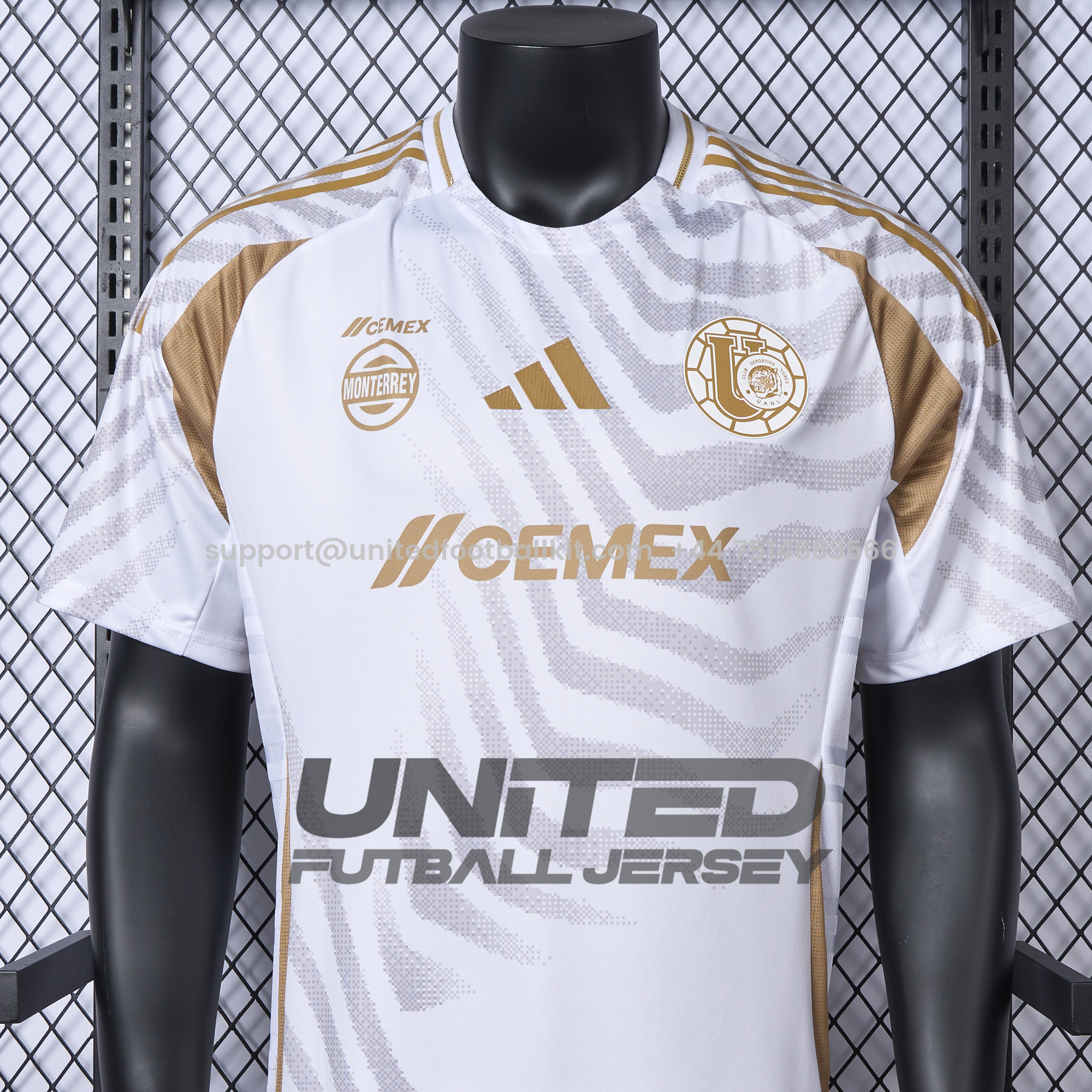 Unitedfootballkit.com | Tigres UANL 24-25 Third Jersey - Player Version -Customize Name, Number and Patch | Worldwide Shipping