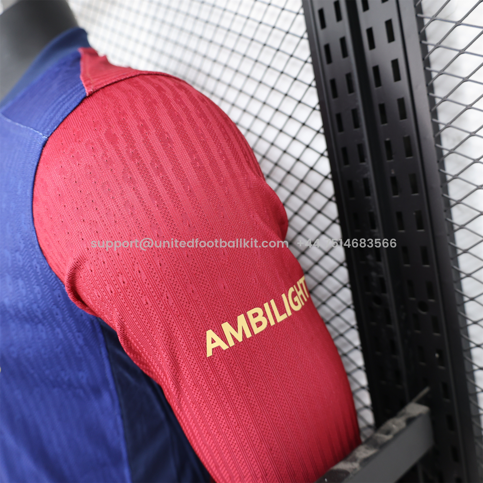 Unitedfootballkit.com | Barcelona X Coldplay 24-25 Home Co-Branded Long Sleeve Jersey - Player Version -Customize Name, Number and Patch | Worldwide Shipping