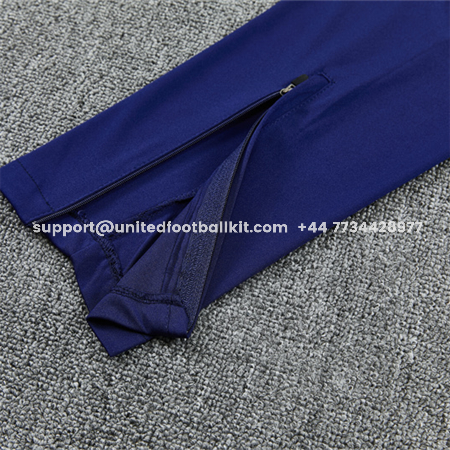 Unitedfootballkit.com | Inter Milan 26-27 Long Sleeve Training Set - Royal Blue Top & Royal Blue Pants -Customize Name, Number and Patch | Worldwide Shipping