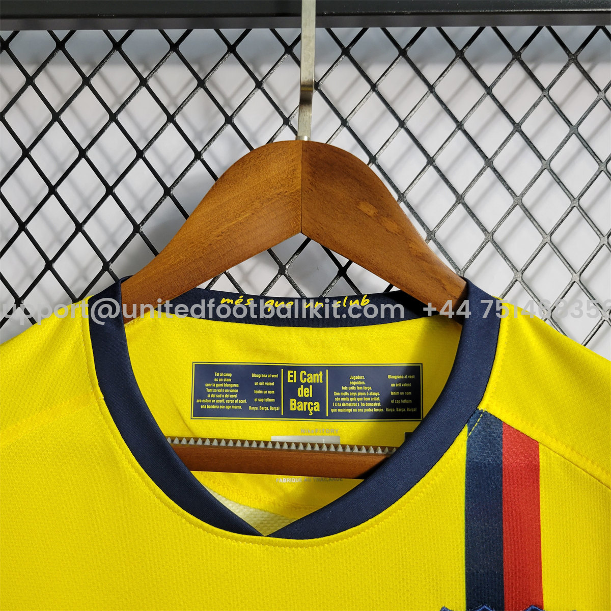 Unitedfootballkit.com | Retro Barcelona 08-09 Away Jersey -Customize Name, Number and Patch | Worldwide Shipping