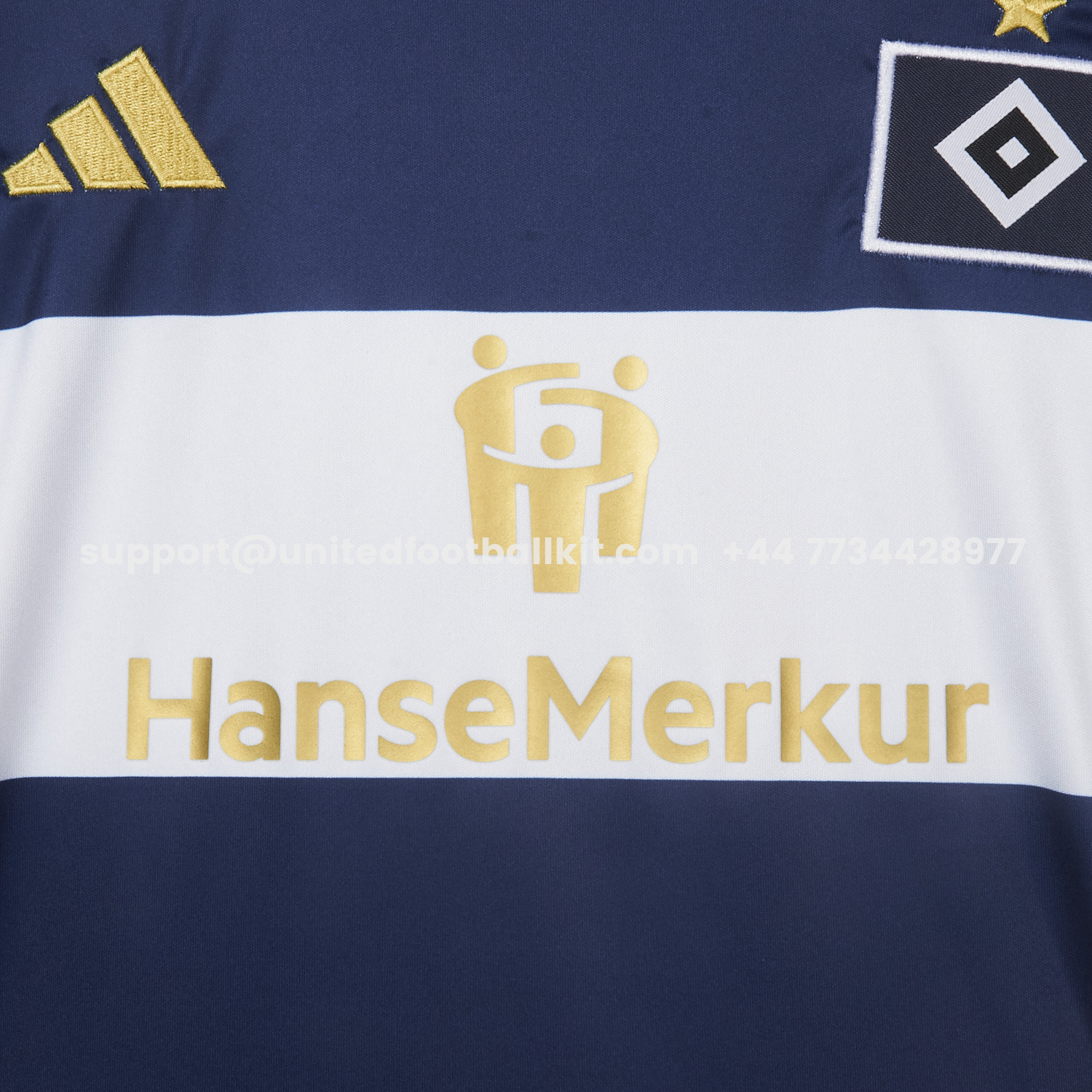 Unitedfootballkit.com | Hamburger SV 25-26 1887 Bundesliga Games Special Kids Kit -Customize Name, Number and Patch | Worldwide Shipping