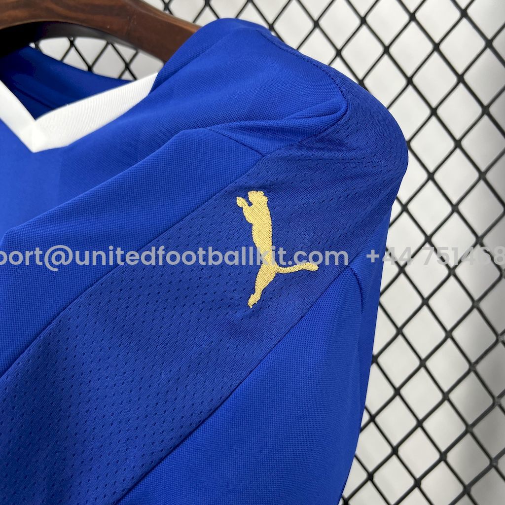 Unitedfootballkit.com | Retro Leicester City 2015-16 Home Jersey -Customize Name, Number and Patch | Worldwide Shipping