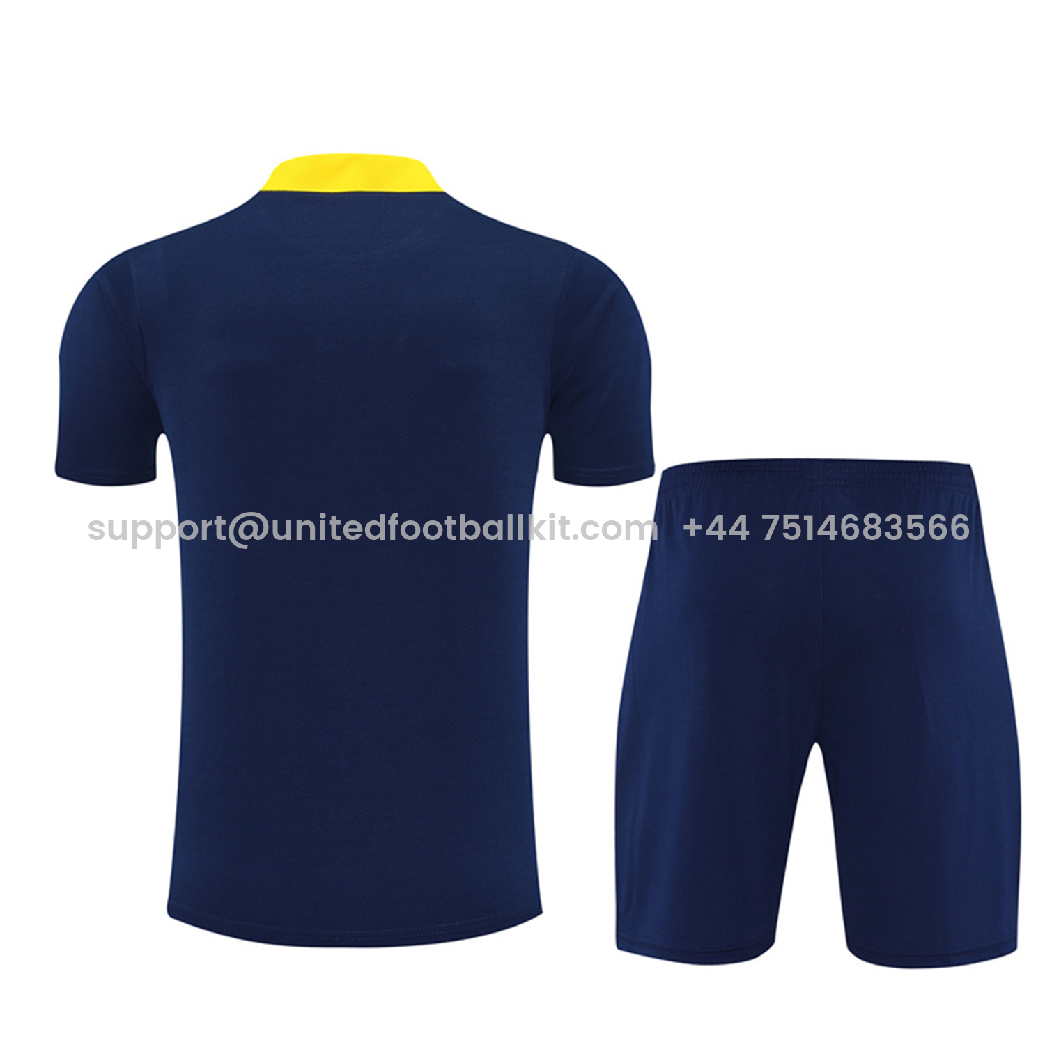 Unitedfootballkit.com | Atletico Madrid 25-26 Kids Short-Sleeve Training Set - Royal Blue -Customize Name, Number and Patch | Worldwide Shipping