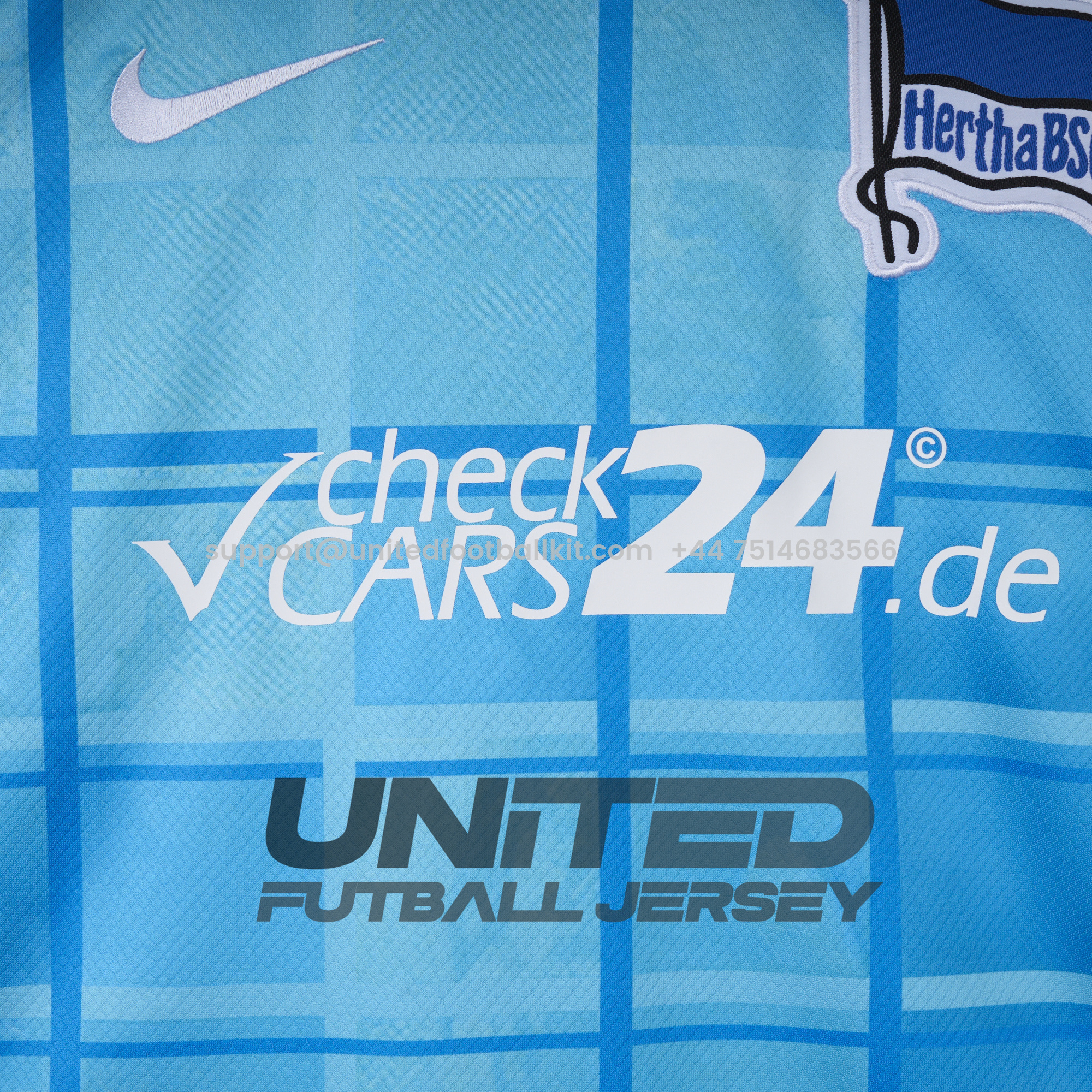 Unitedfootballkit.com | Hertha BSC 24-25 Third Jersey - Fans Version -Customize Name, Number and Patch | Worldwide Shipping