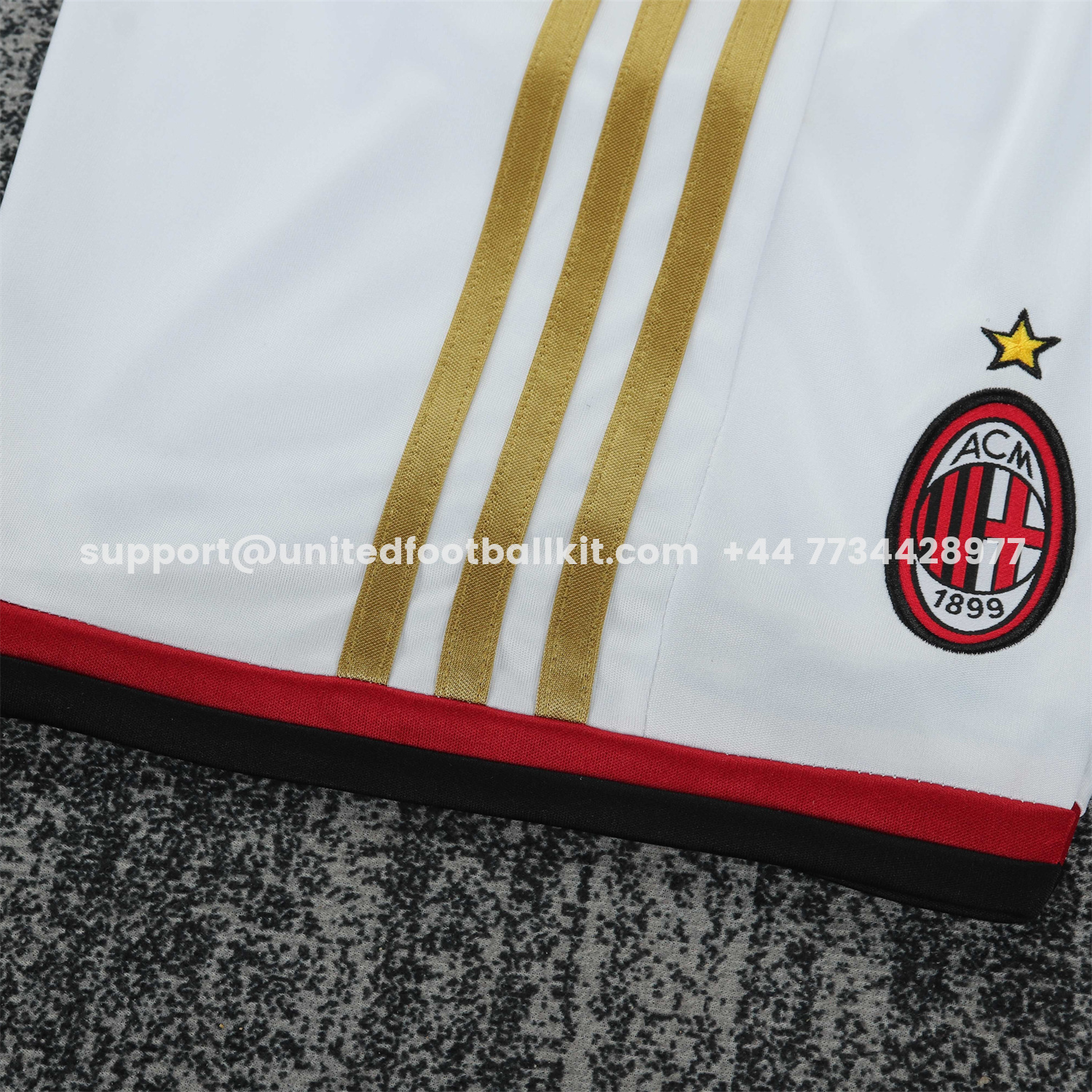 Unitedfootballkit.com | Retro AC Milan 2013-14 Home Long Sleeves Kids Kit -Customize Name, Number and Patch | Worldwide Shipping