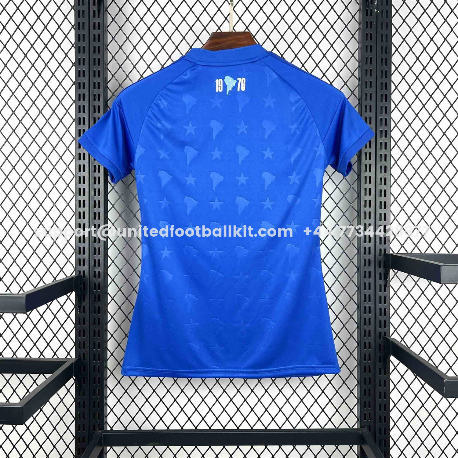 Unitedfootballkit.com | Women's Cruzeiro 26-27 Home Unsponsored Jersey -Customize Name, Number and Patch | Worldwide Shipping