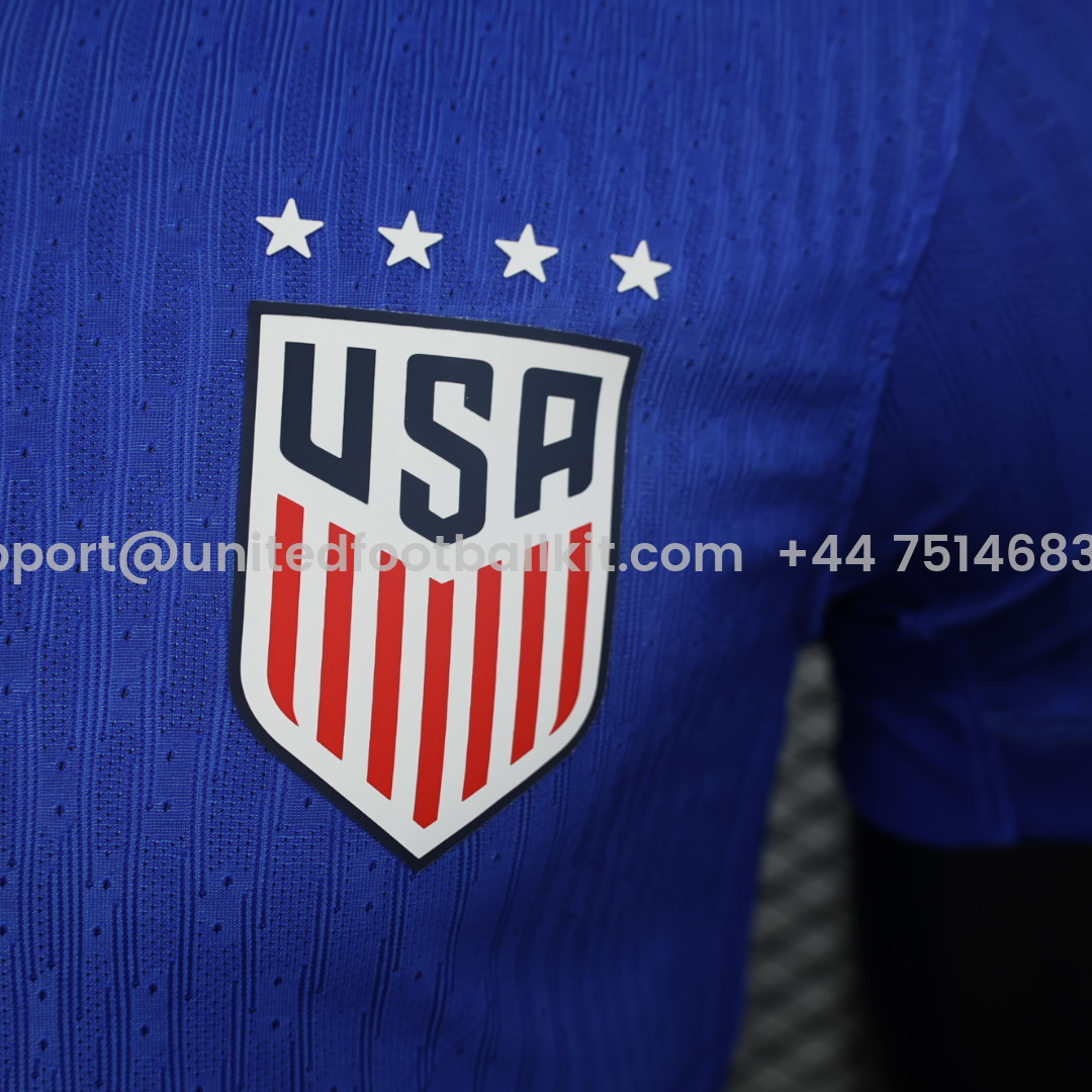 Unitedfootballkit.com | United States USA 2024 Away Stadium Jersey - Player Version -Customize Name, Number and Patch | Worldwide Shipping
