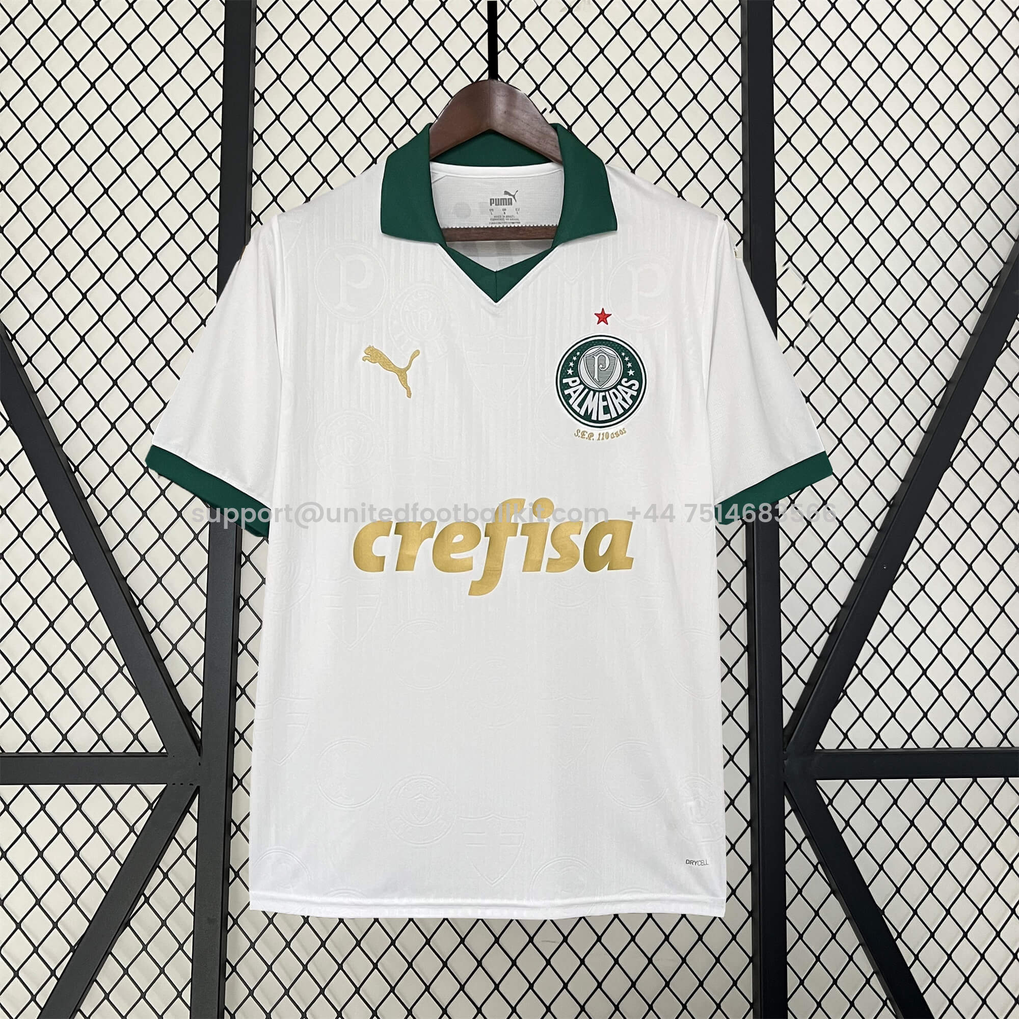 Unitedfootballkit.com | Palmeiras 2024 Away Jersey - Fans Version -Customize Name, Number and Patch | Worldwide Shipping