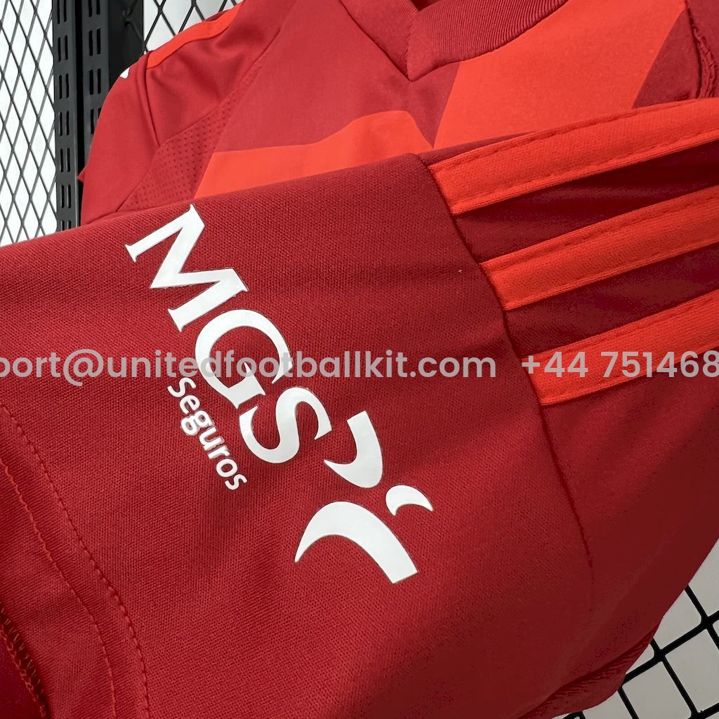 Unitedfootballkit.com | Real Zaragoza 24-25 Away Kids Kit -Customize Name, Number and Patch | Worldwide Shipping