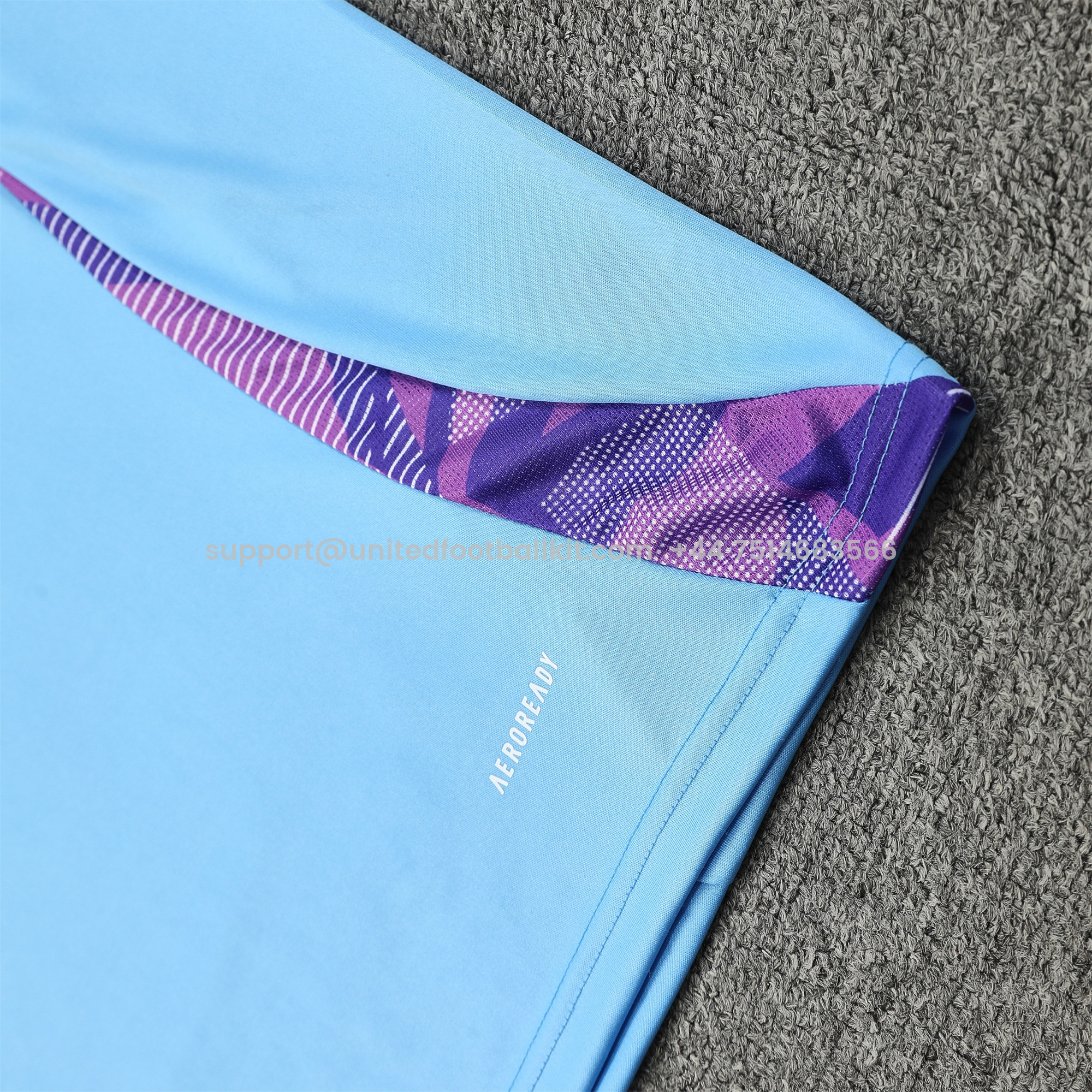 Unitedfootballkit.com | Argentina 24-25 Vest Training Set - Blue Vest & Deep Blue Shorts -Customize Name, Number and Patch | Worldwide Shipping