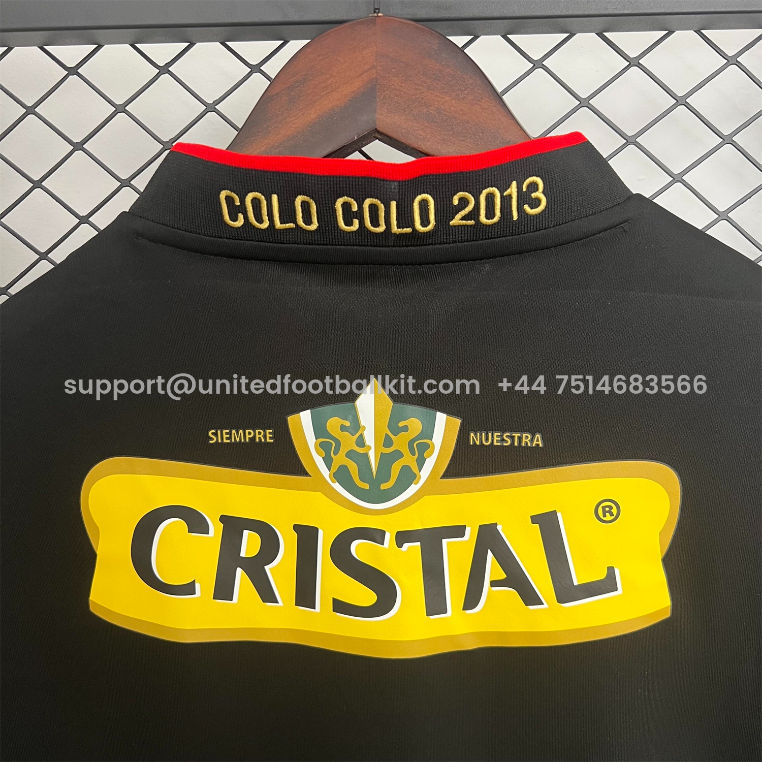 Unitedfootballkit.com | Retro Colo Colo 2013 Away Black Jersey -Customize Name, Number and Patch | Worldwide Shipping