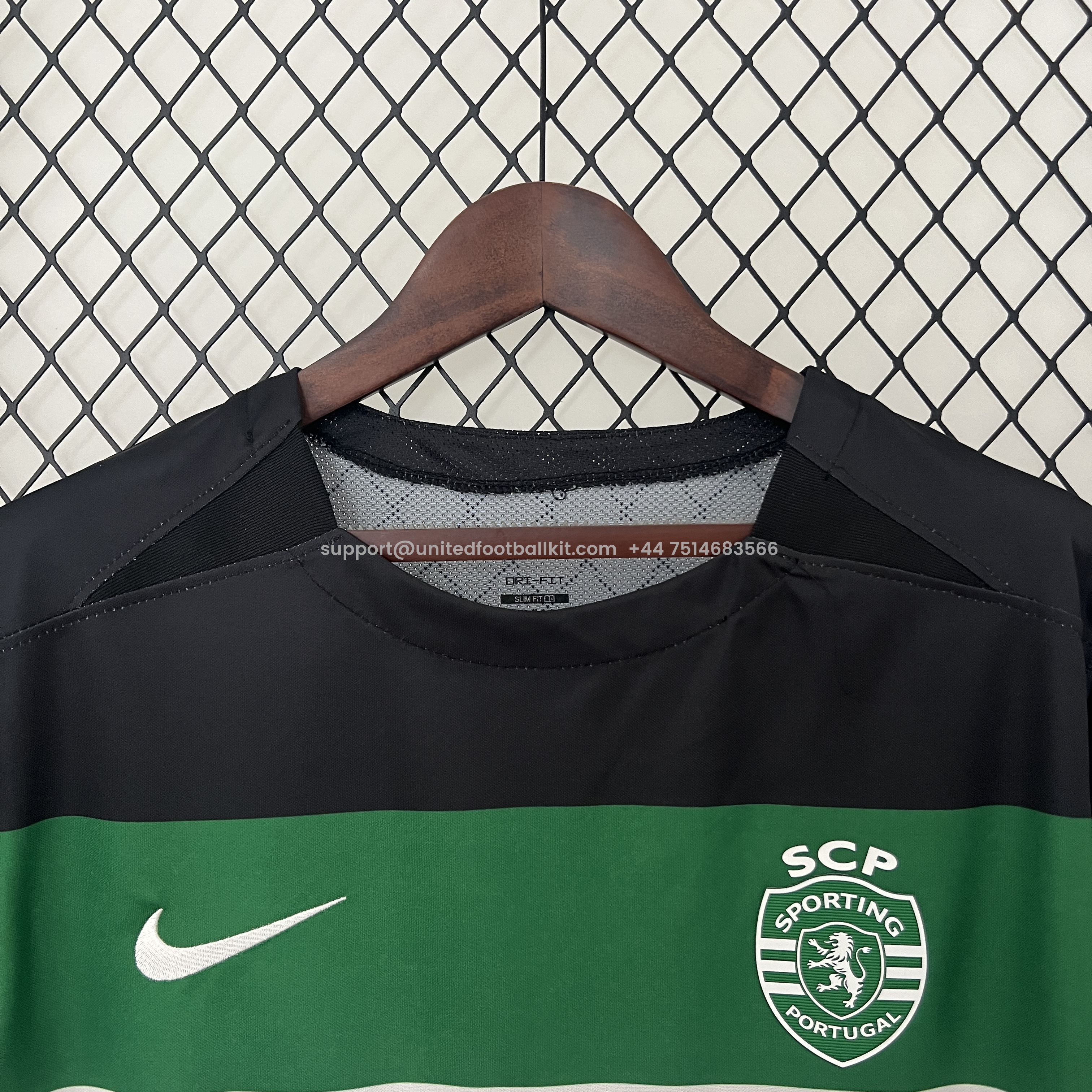Unitedfootballkit.com | Sporting CP Portugal 24-25 Home Stadium Jersey - Fans Version -Customize Name, Number and Patch | Worldwide Shipping