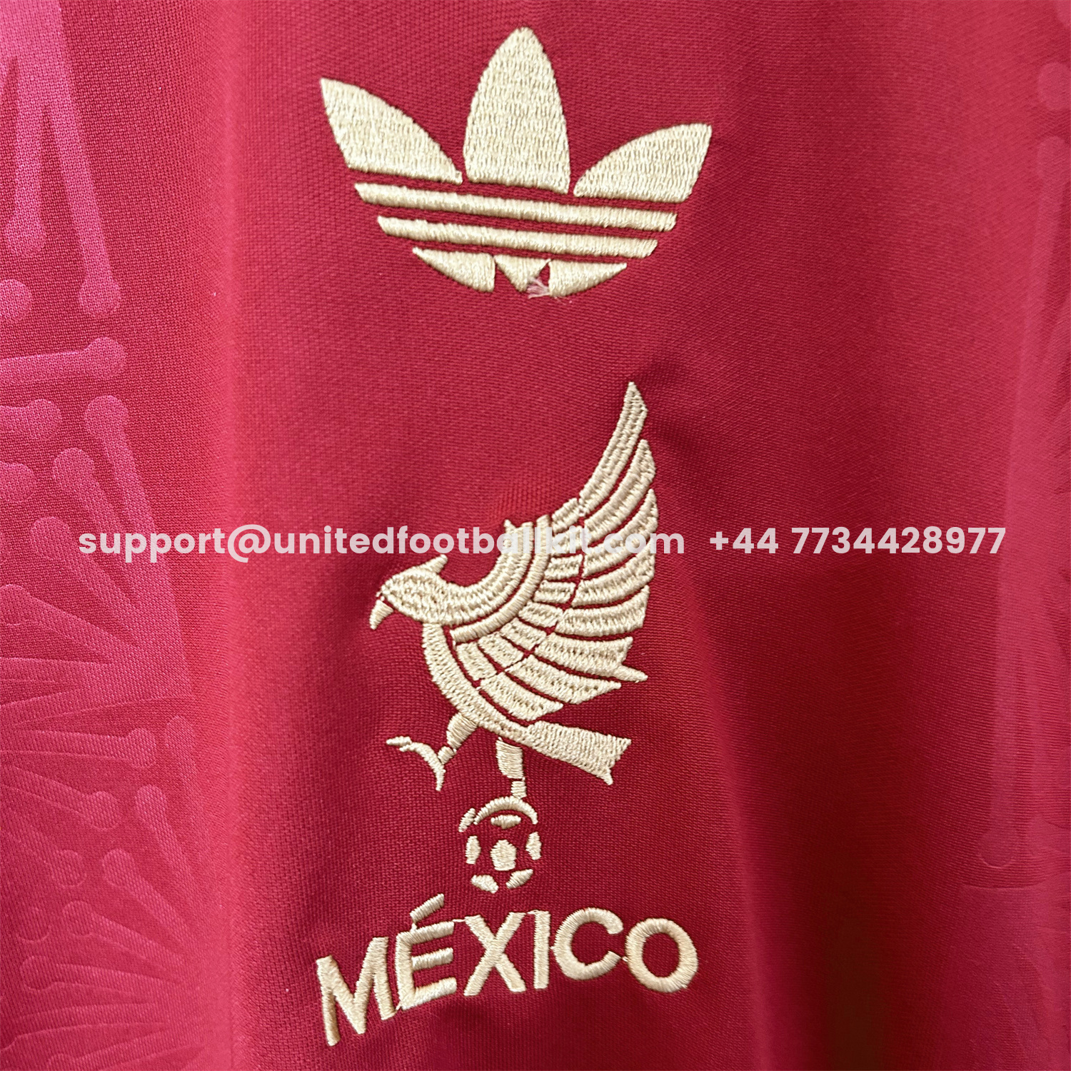 Unitedfootballkit.com | Mexico 2025 Gold Cup Red Special Edition Jersey - Fans Version -Customize Name, Number and Patch | Worldwide Shipping