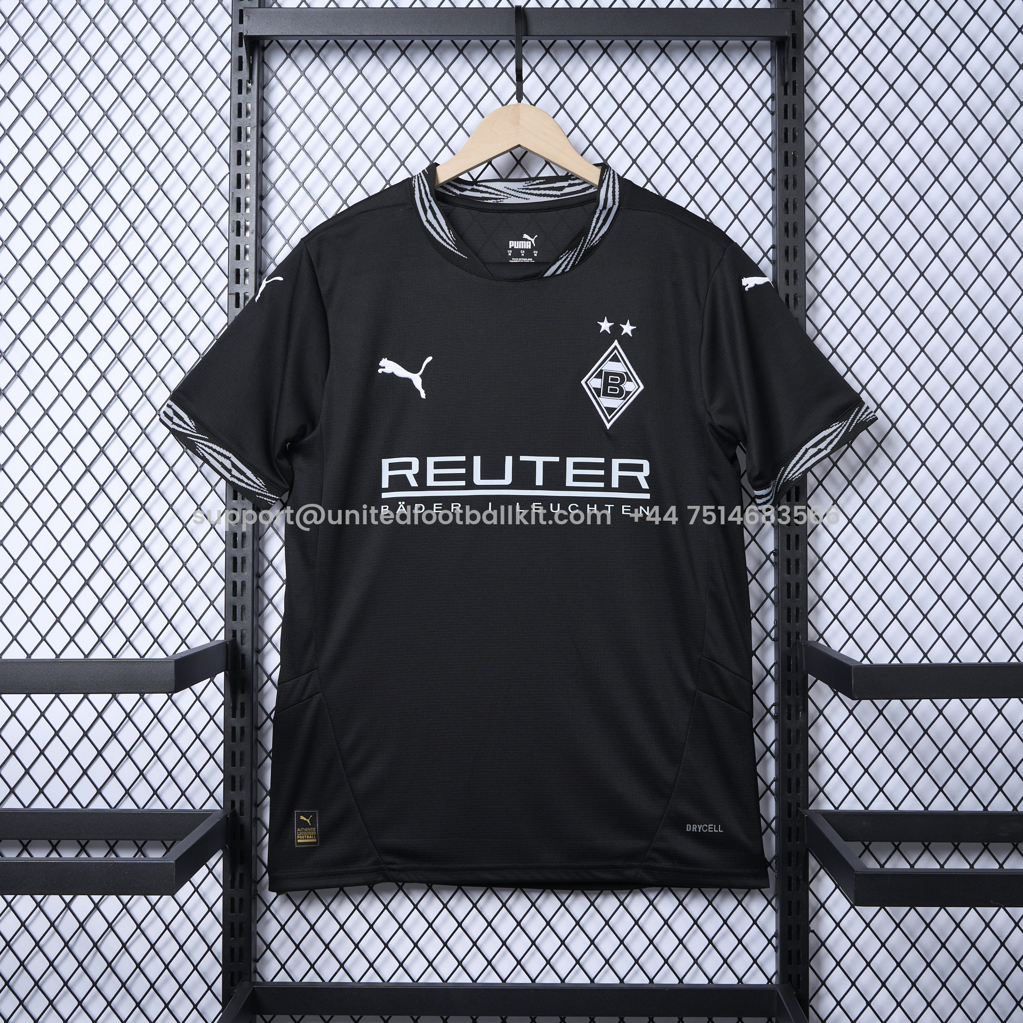 Unitedfootballkit.com | Borussia Mönchengladbach 24-25 Third Jersey - Fans Version -Customize Name, Number and Patch | Worldwide Shipping