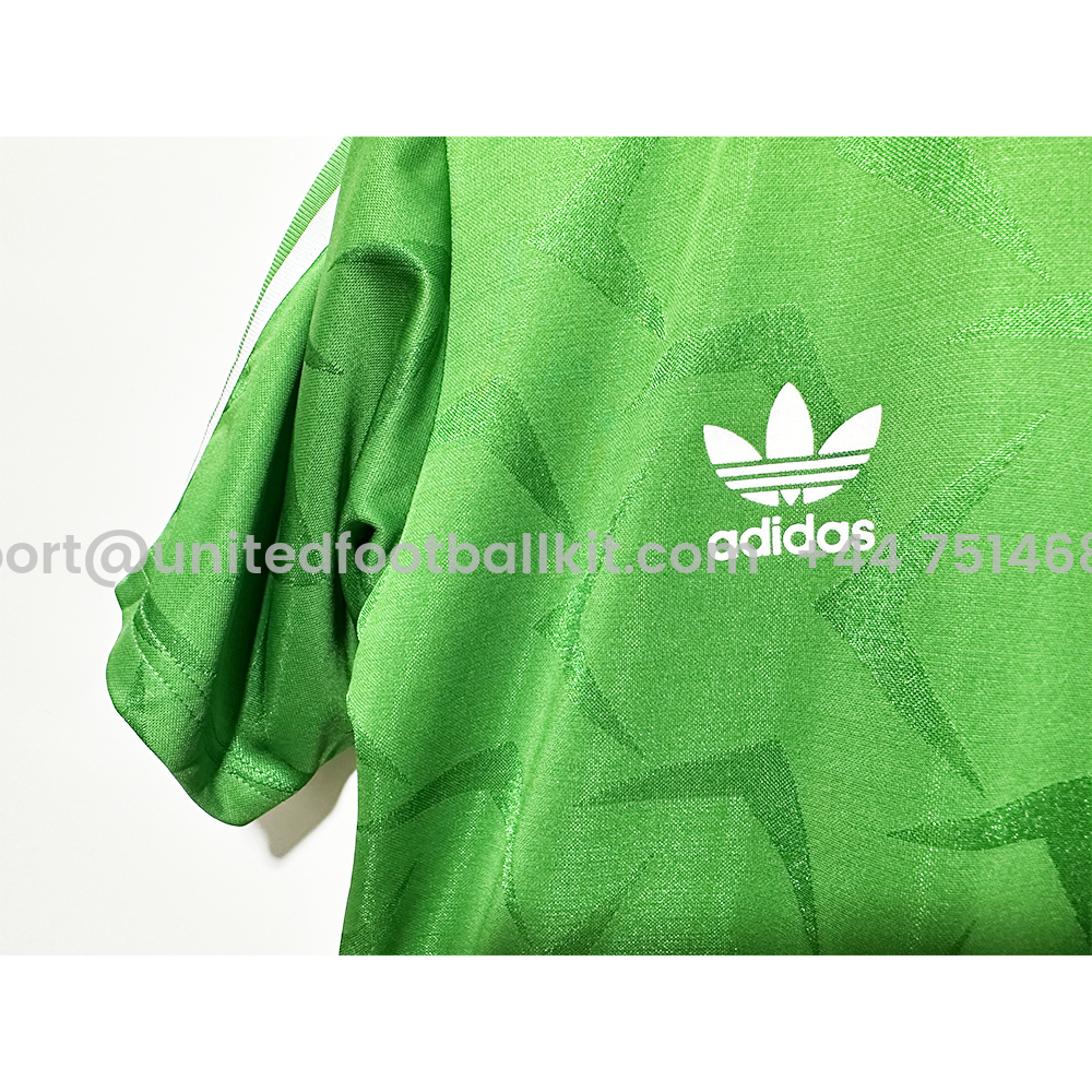 Unitedfootballkit.com | Retro Ireland 1990 Home Unsponsored Jersey -Customize Name, Number and Patch | Worldwide Shipping