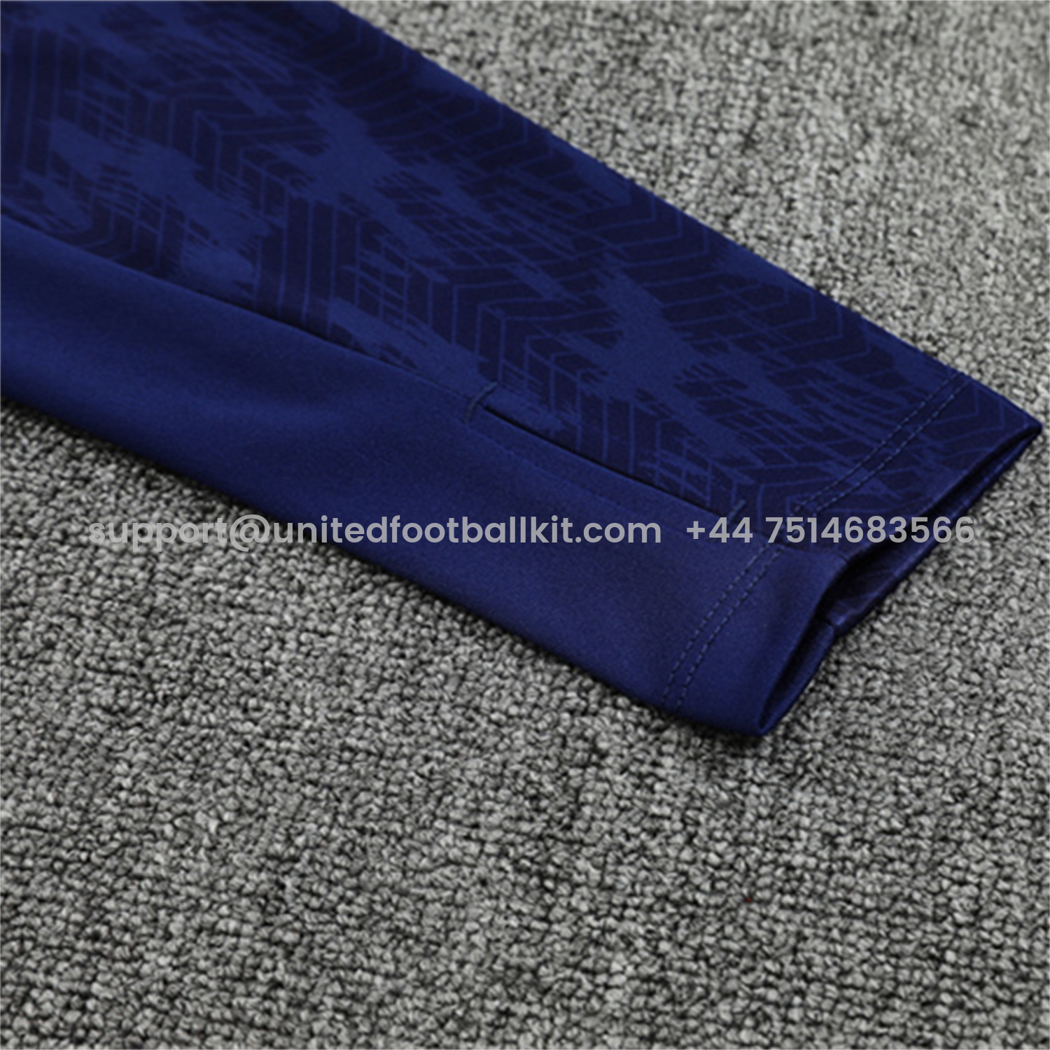 Unitedfootballkit.com | Feyenoord 25-26 Long Sleeve Training Set - Royal Blue Top & Royal Blue Pants -Customize Name, Number and Patch | Worldwide Shipping