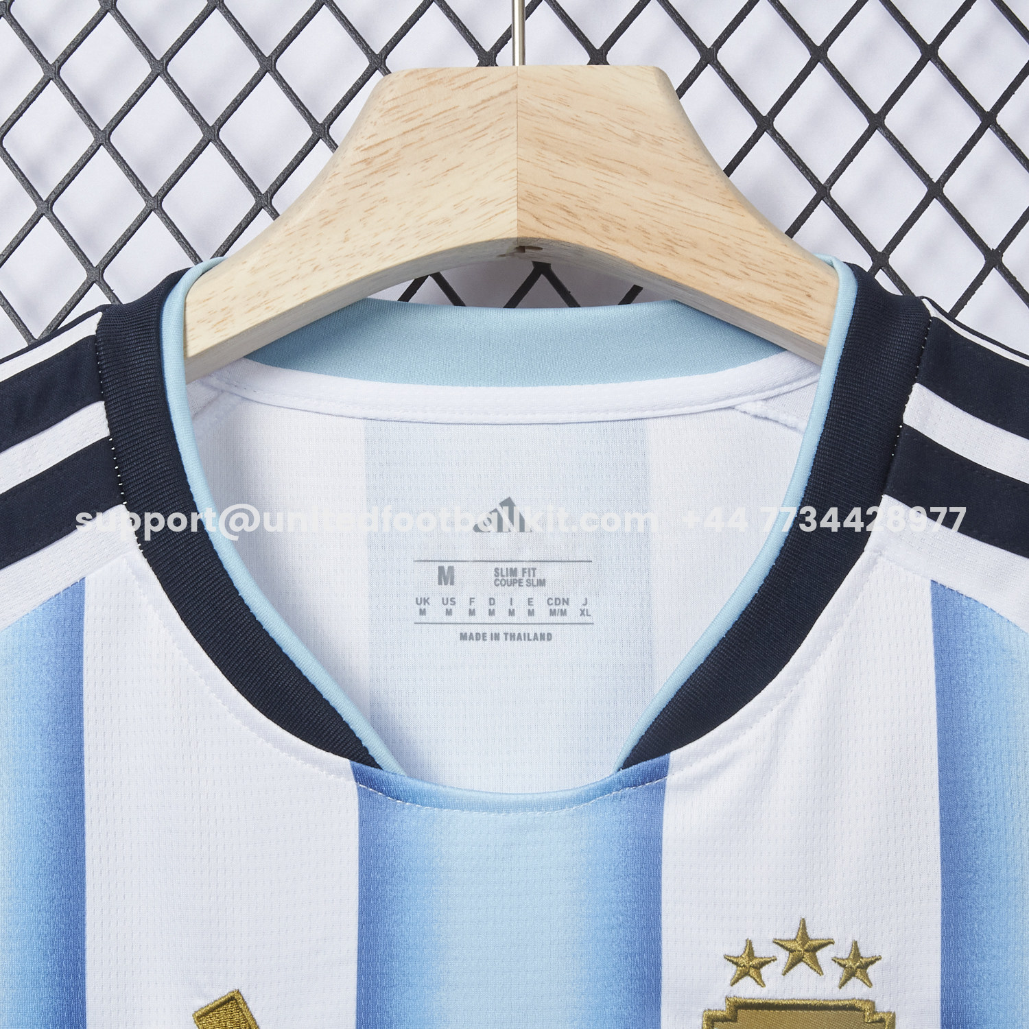 Unitedfootballkit.com | Women's Argentina 2026 Home Cropped Jersey -Customize Name, Number and Patch | Worldwide Shipping