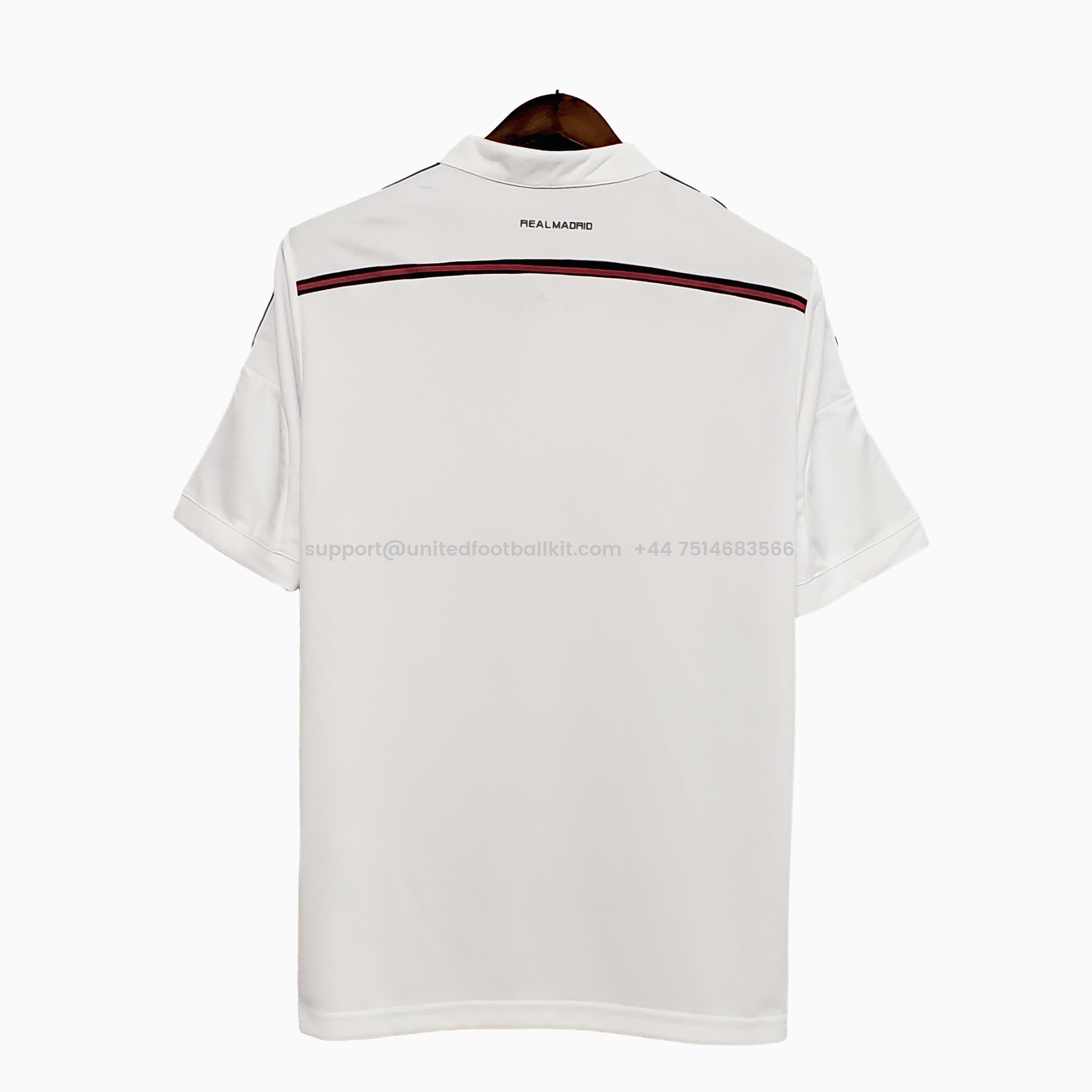 Unitedfootballkit.com | Retro Real Madrid 14-15 Home Stadium Jersey -Customize Name, Number and Patch | Worldwide Shipping